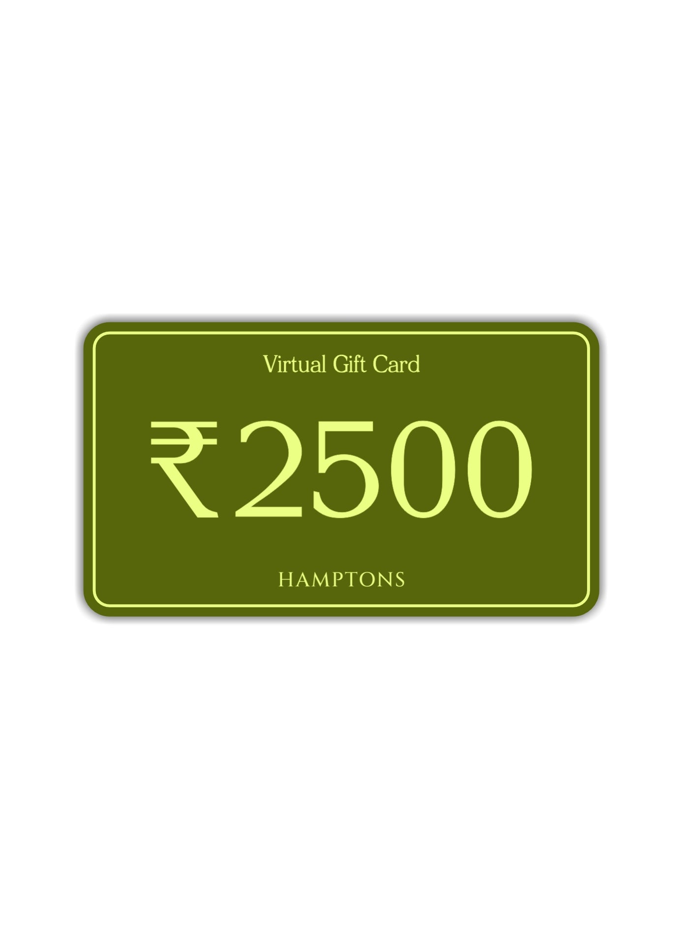 ₹ 2500 Digital Gift Card