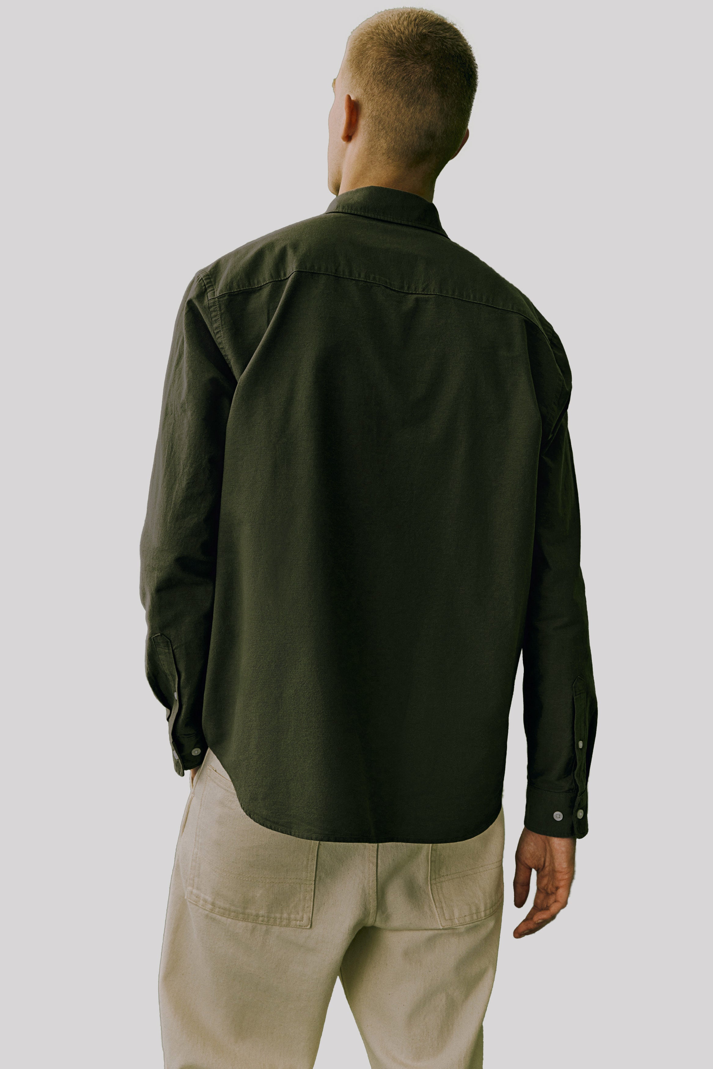 Classic Essential 100% Cotton Embroidery Shirt