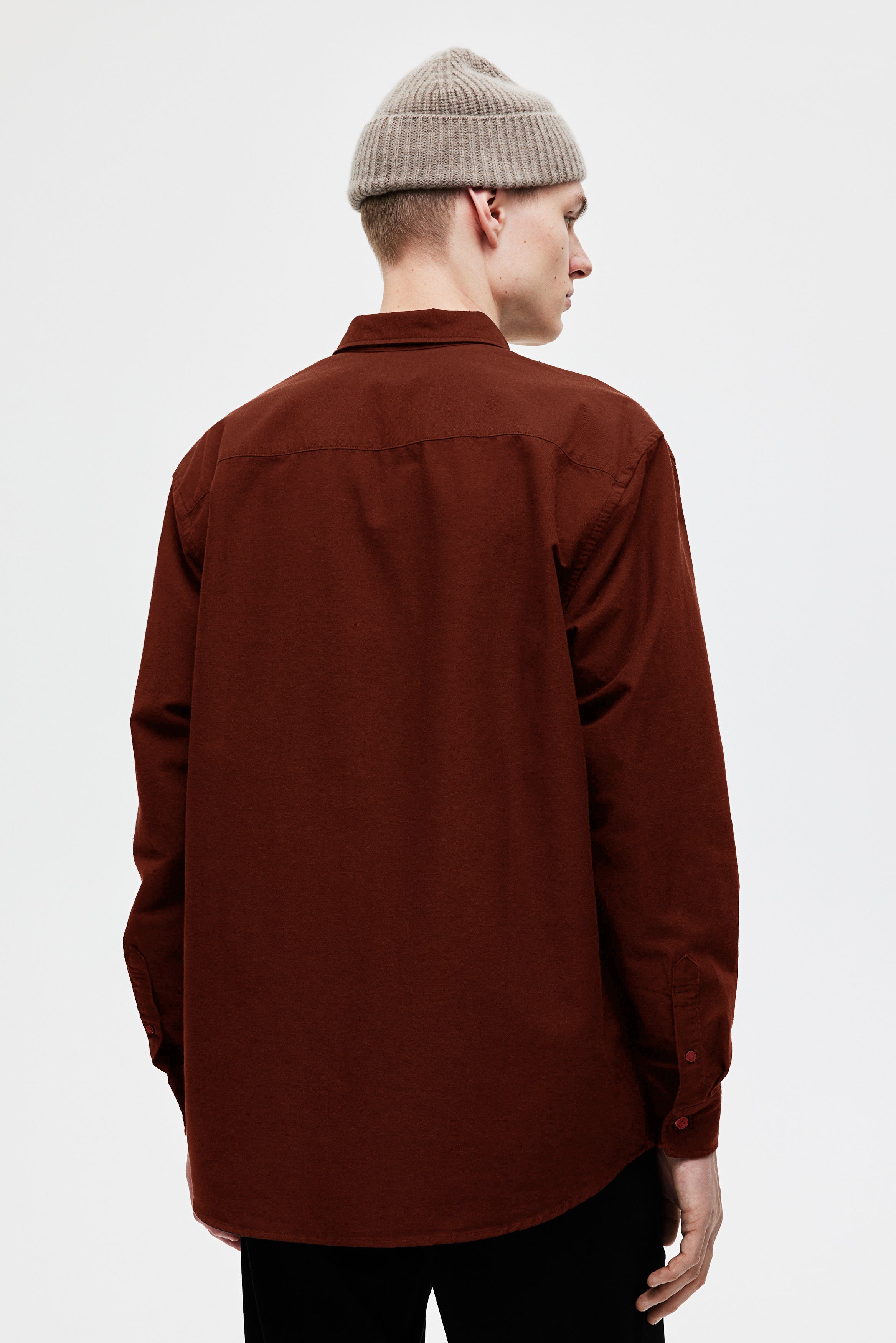 Classic Essential 100% Cotton Embroidery Shirt