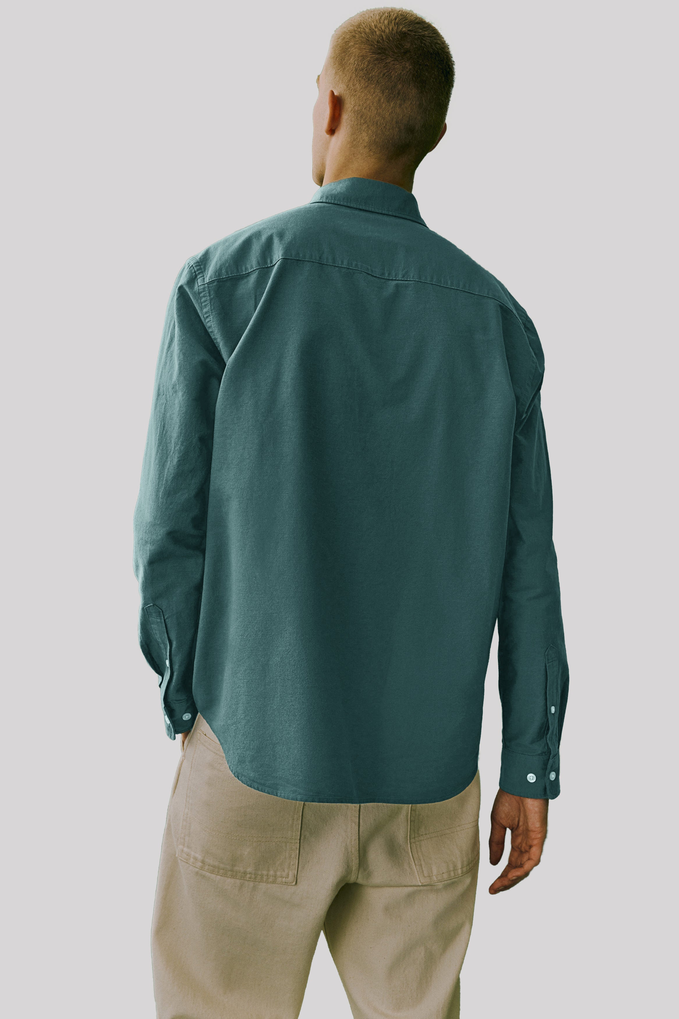Classic Essential 100% Cotton Embroidery Shirt