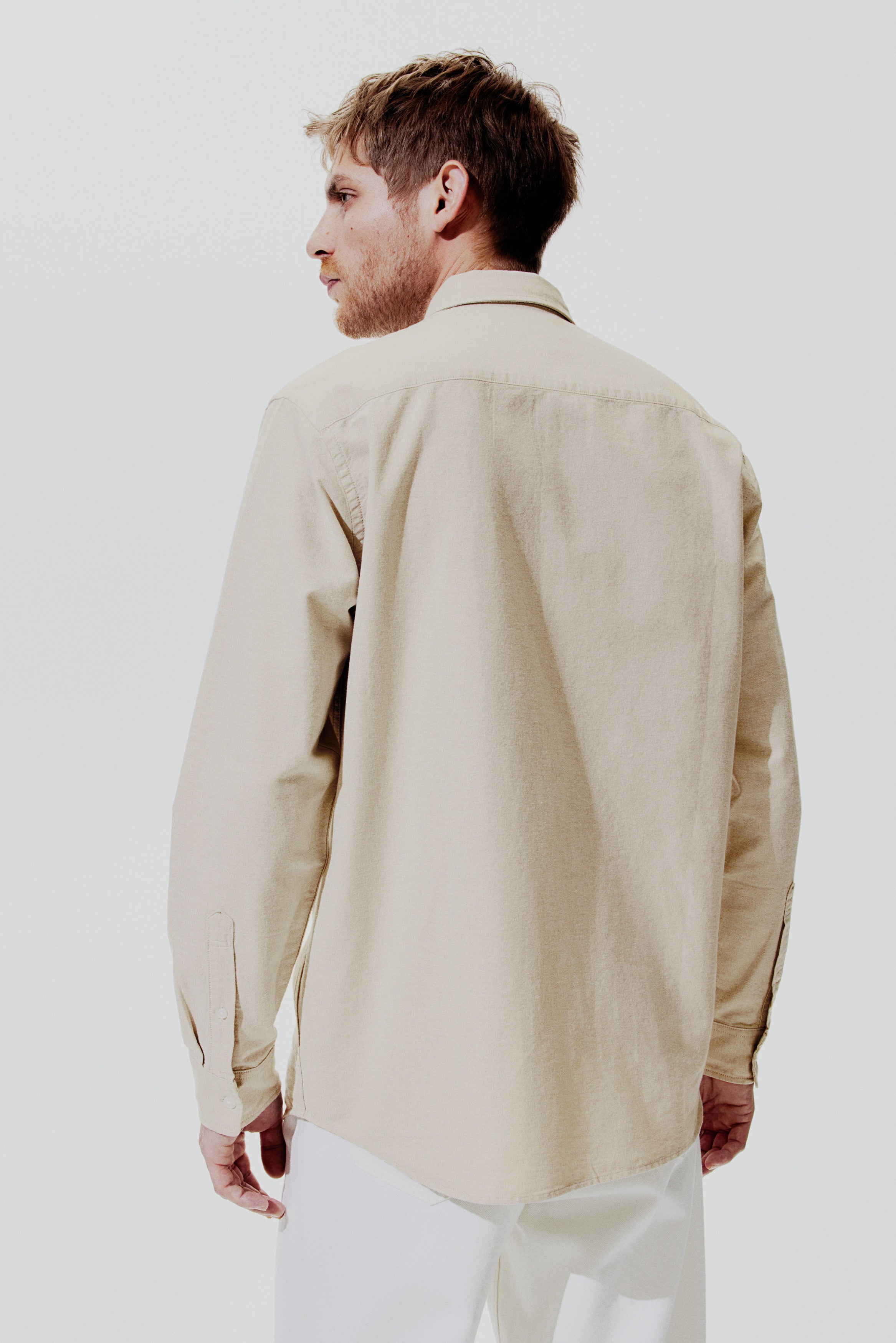Classic Essential 100% Cotton Embroidery Shirt