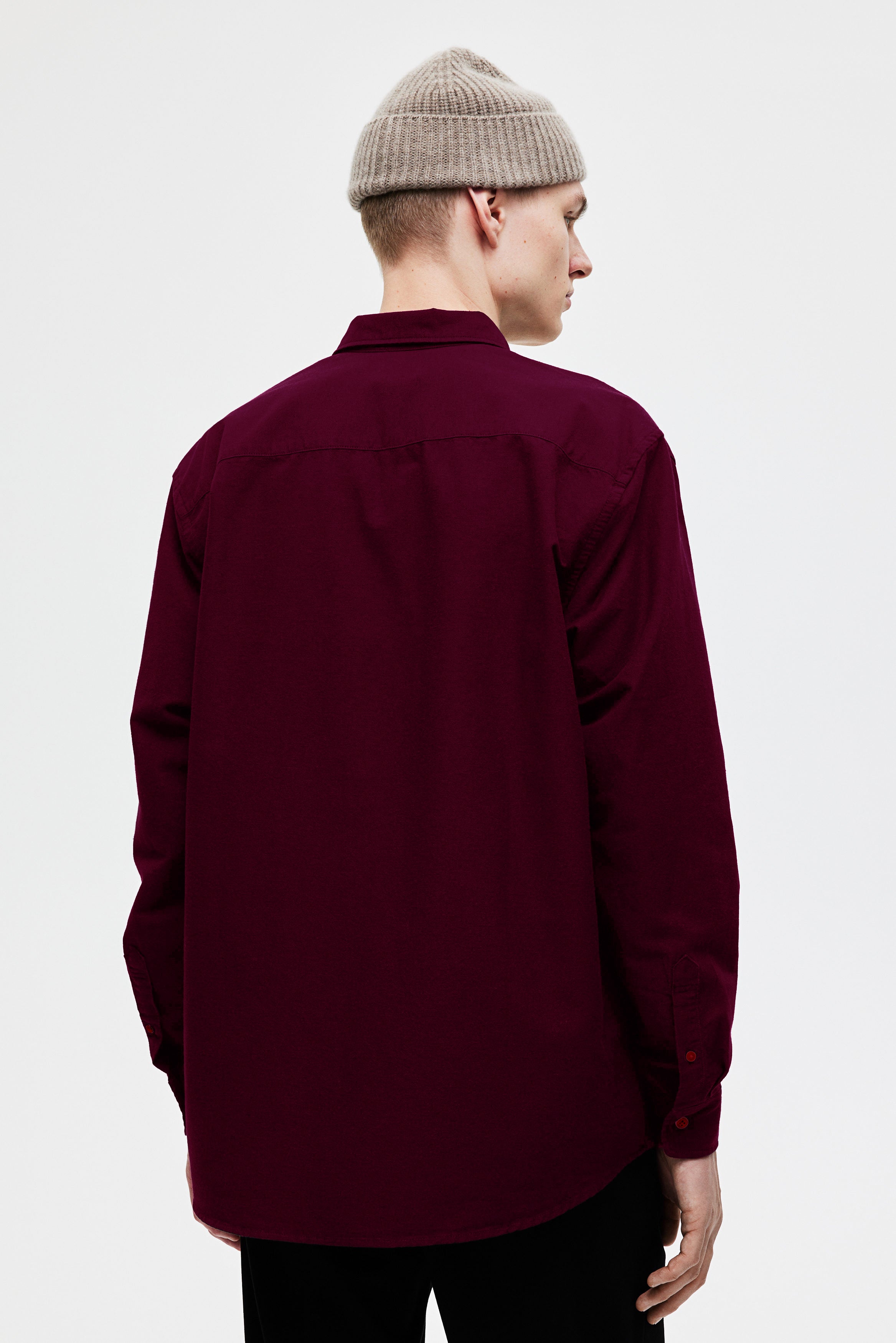 Classic Essential 100% Cotton Embroidery Shirt