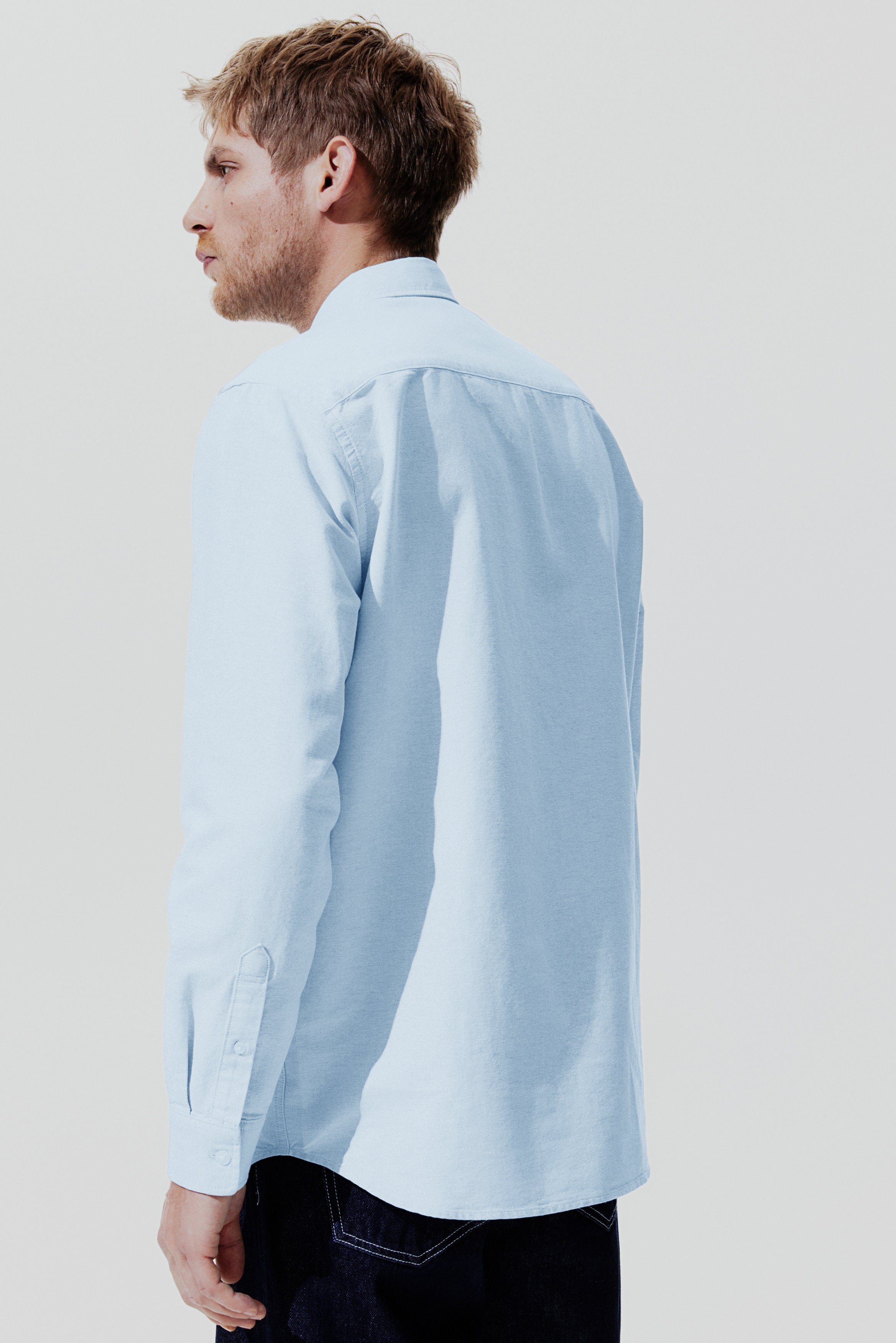 Classic Essential 100% Cotton Embroidery Shirt