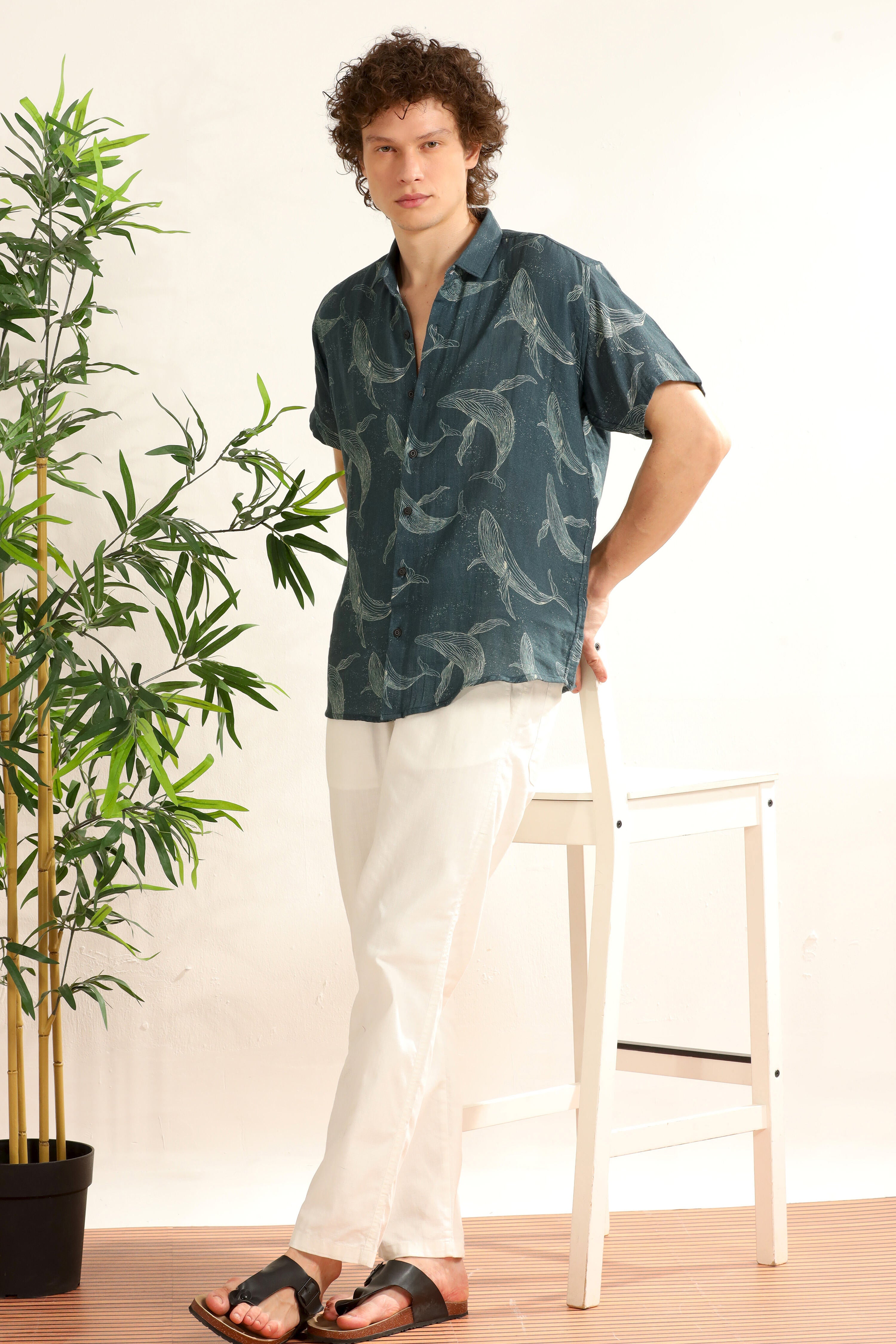 Founder's Fav Whale Classic Fit Shirt