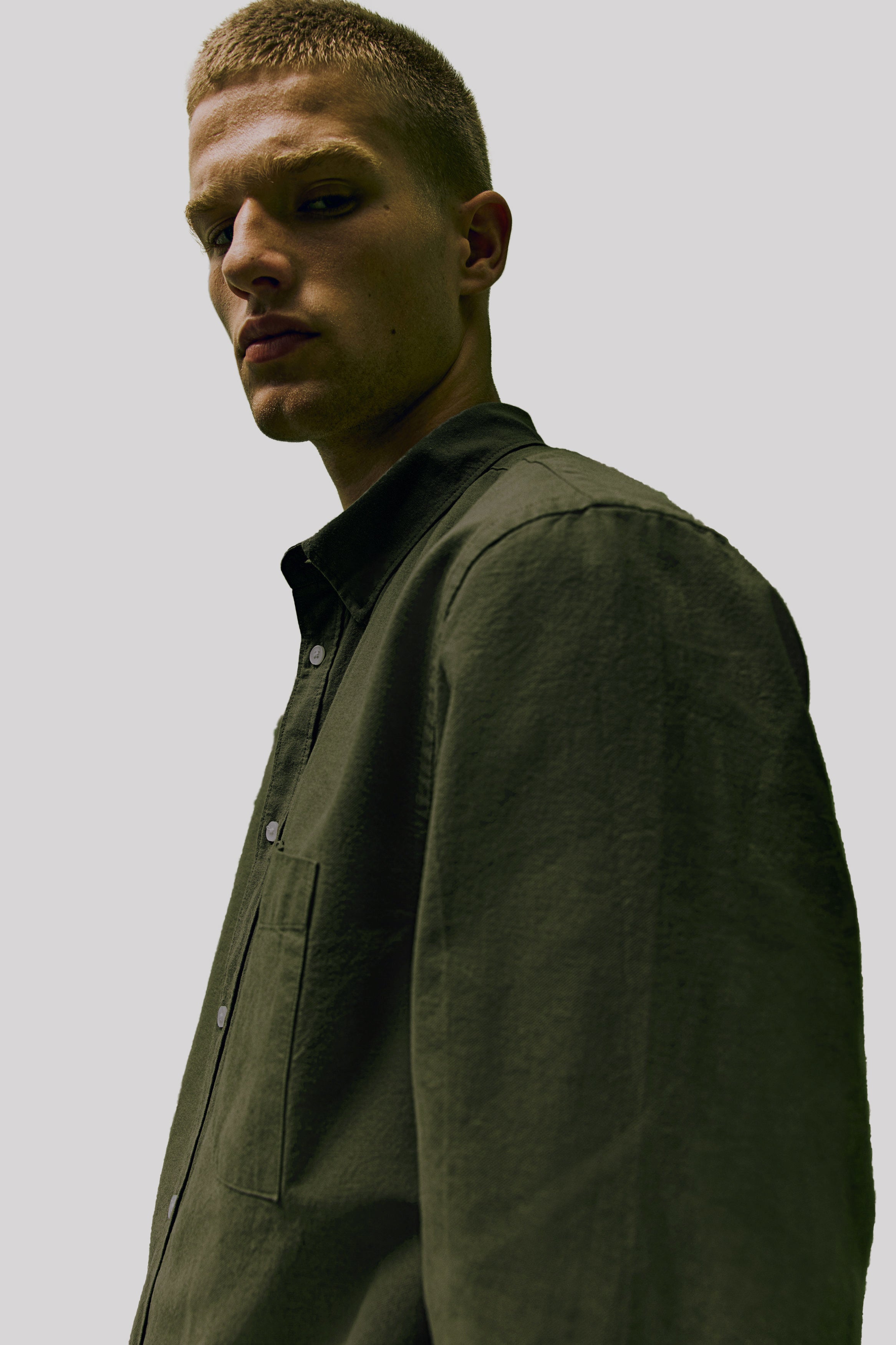 Classic Essential 100% Cotton Embroidery Shirt