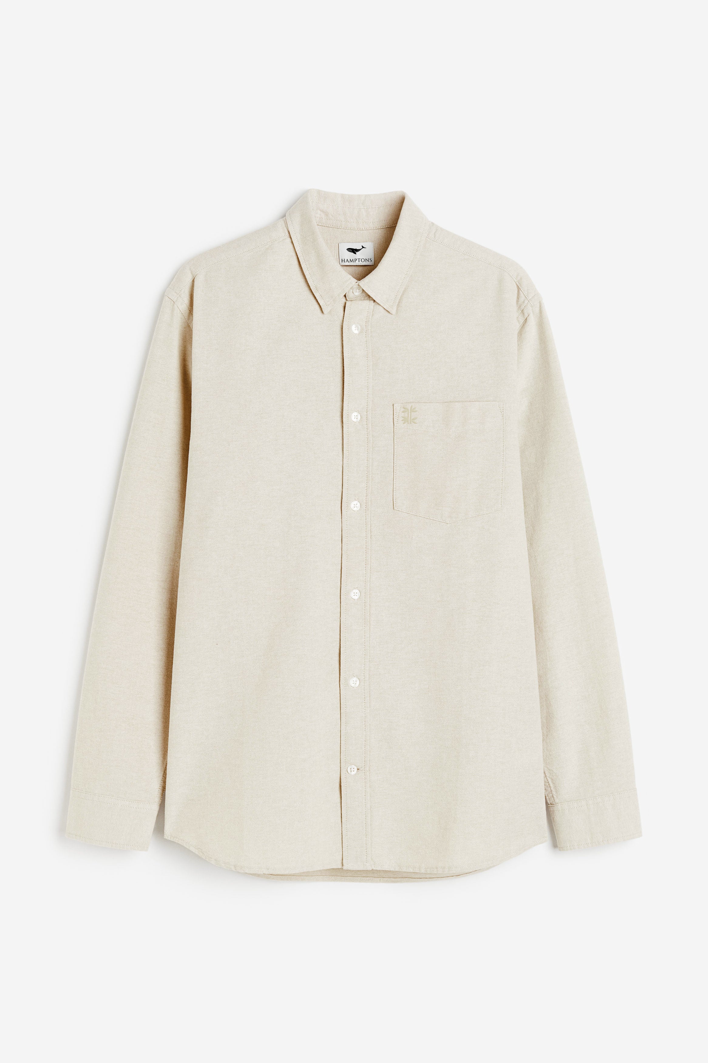 Classic Essential 100% Cotton Embroidery Shirt