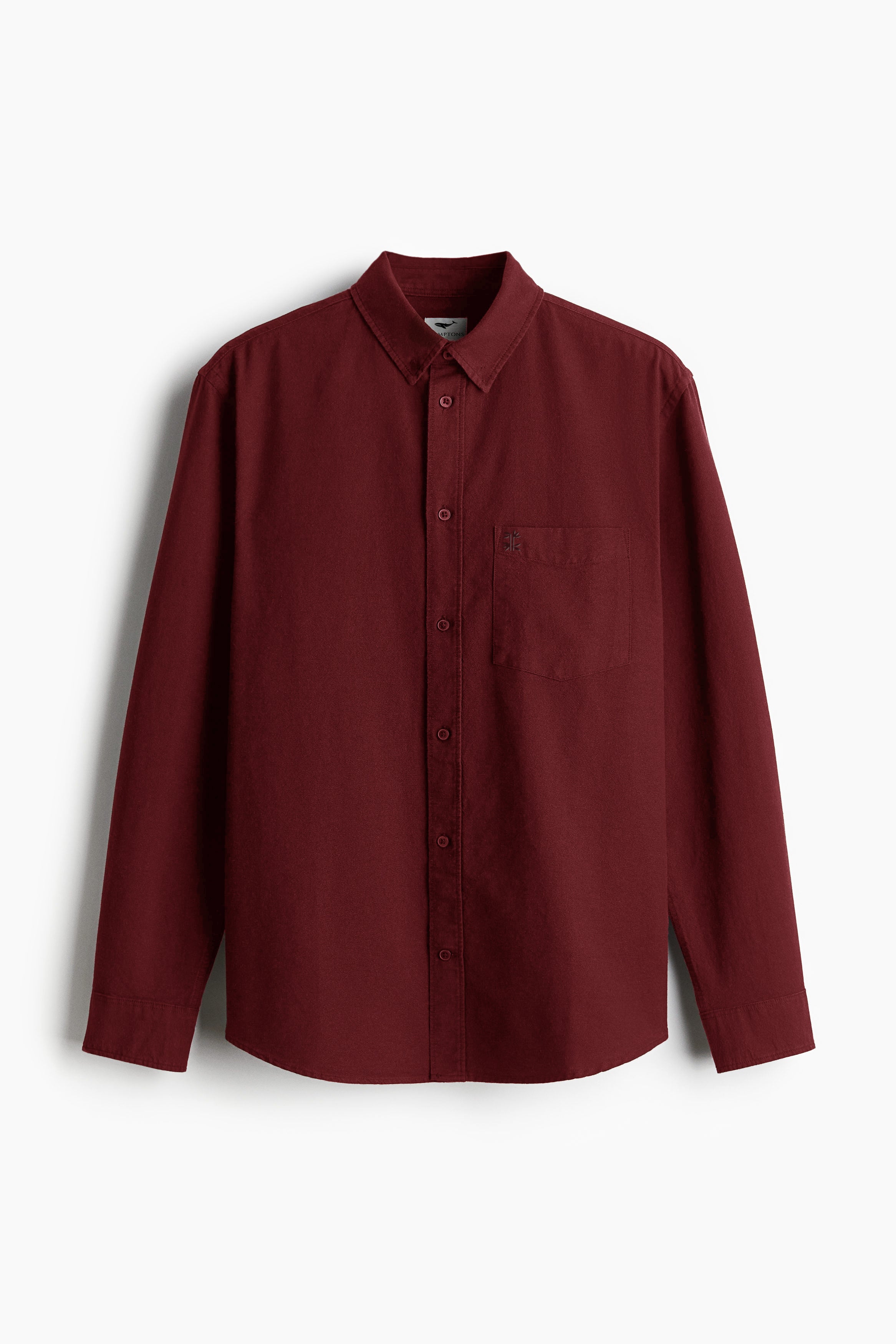 Classic Essential 100% Cotton Embroidery Shirt