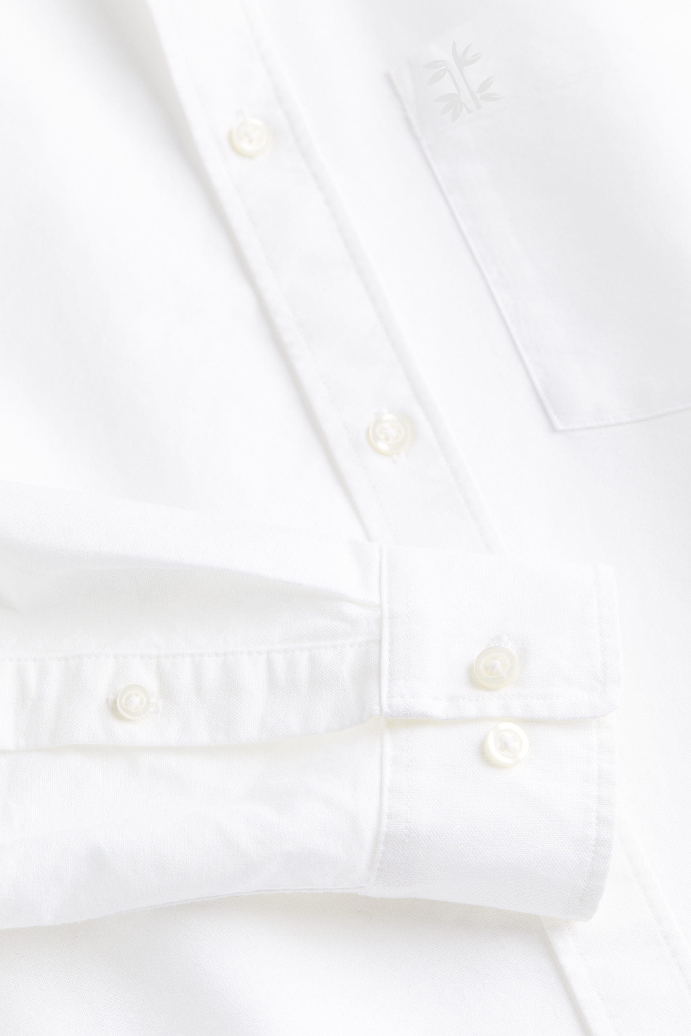 Classic Essential 100% Cotton Embroidery Shirt