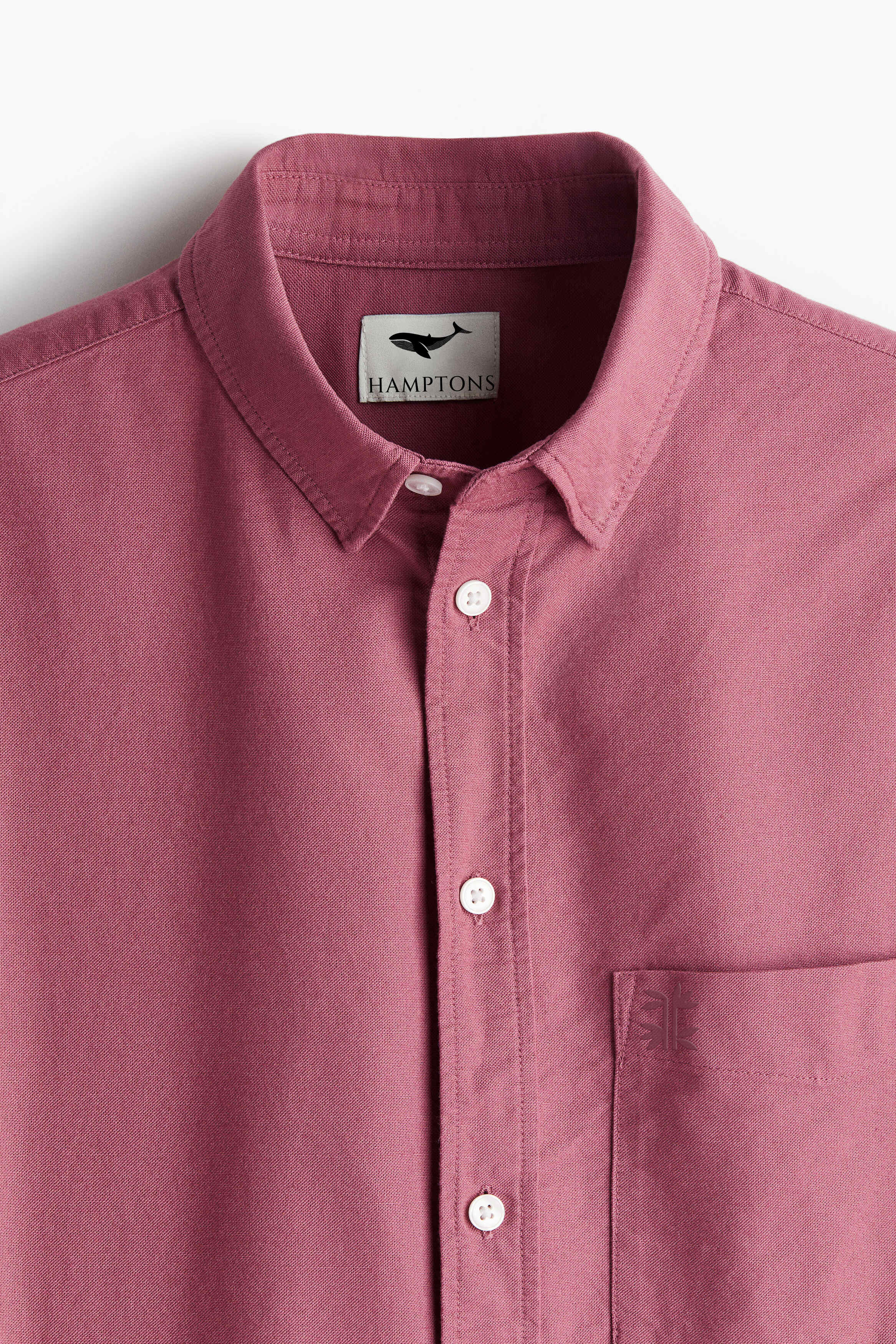 Classic Essential 100% Cotton Embroidery Shirt