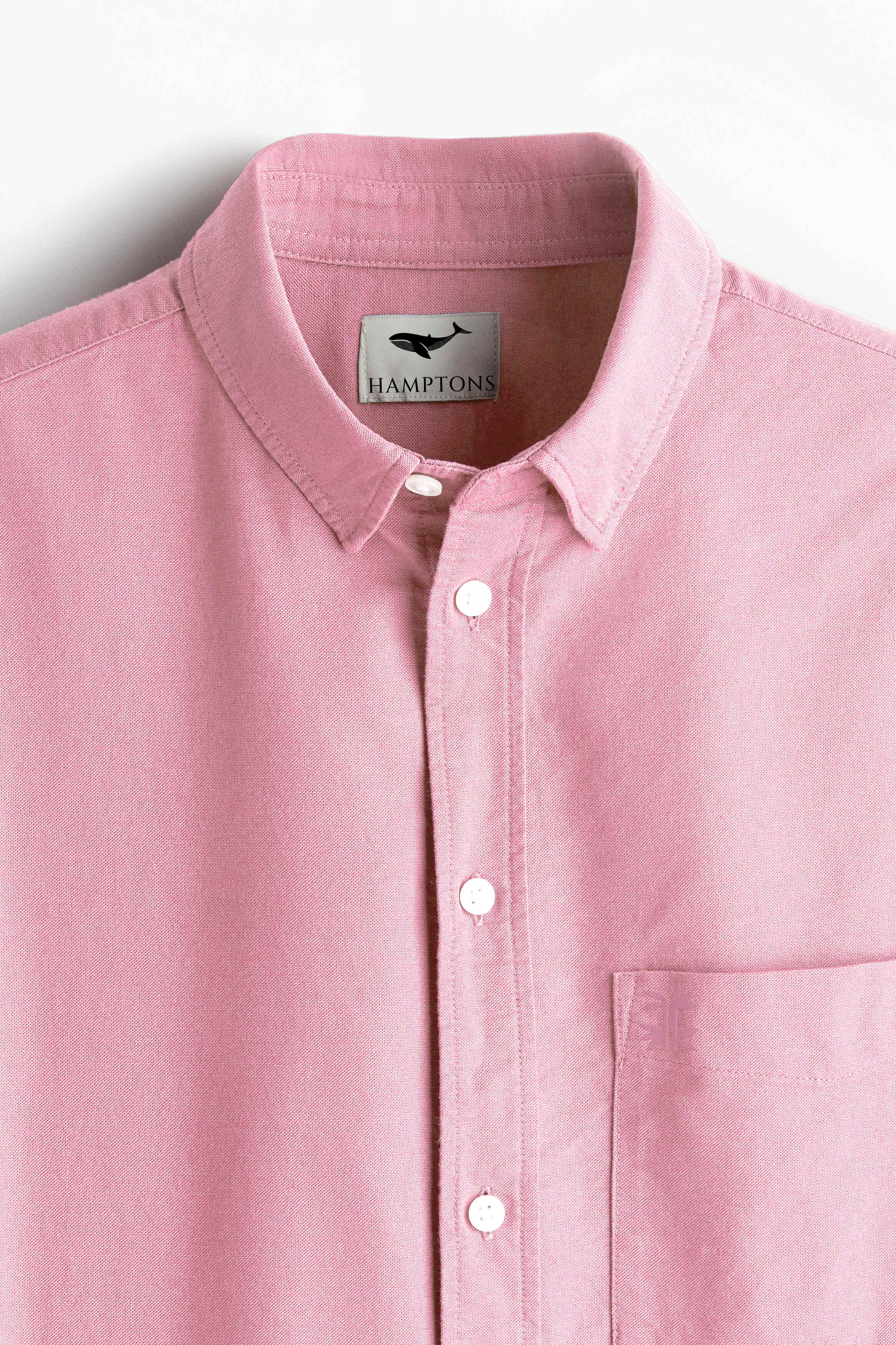 Classic Essential 100% Cotton Embroidery Shirt