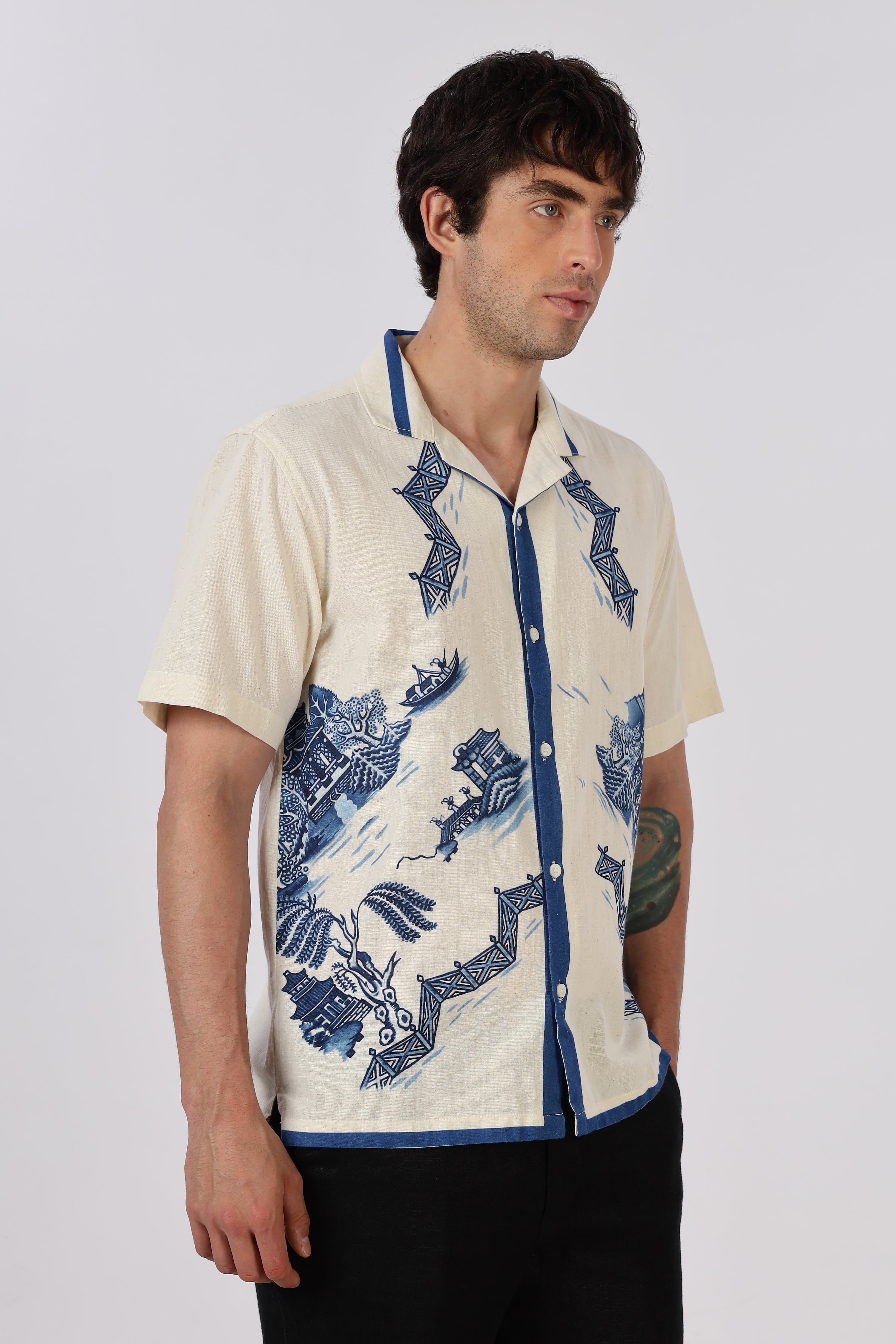 Tideway Tales Cuban Collar Shirt