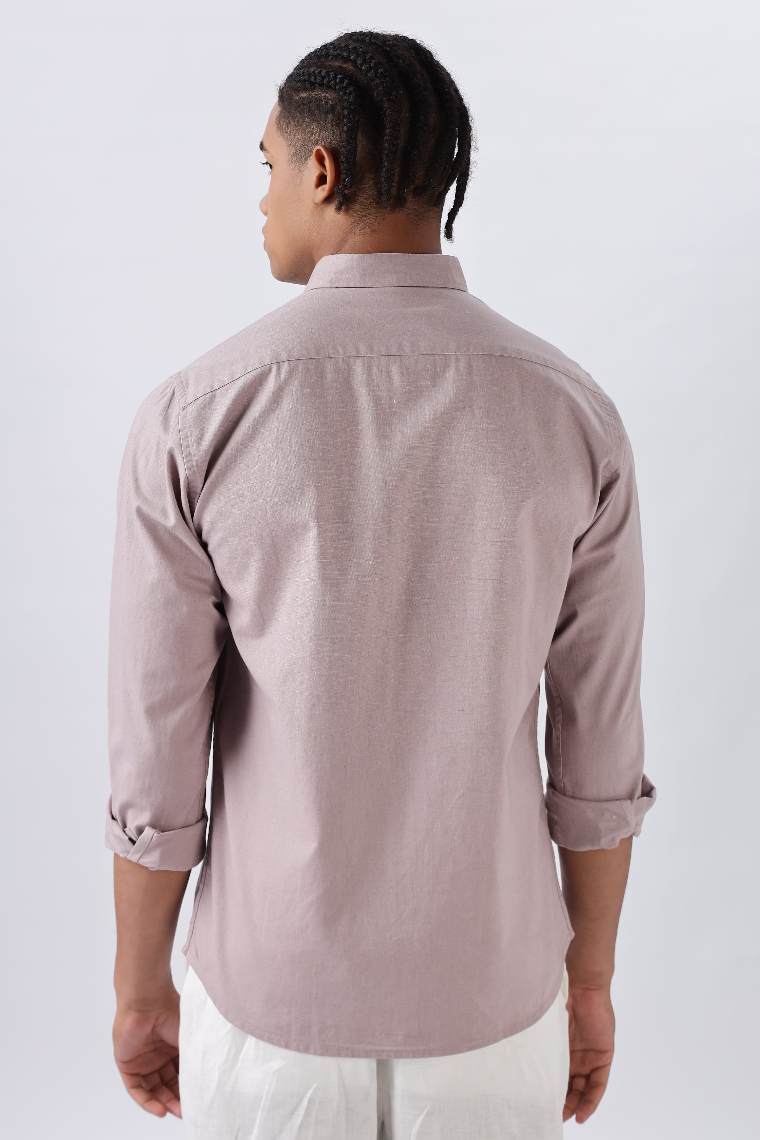 Oslo Pink Lamp Embroidery Shirt