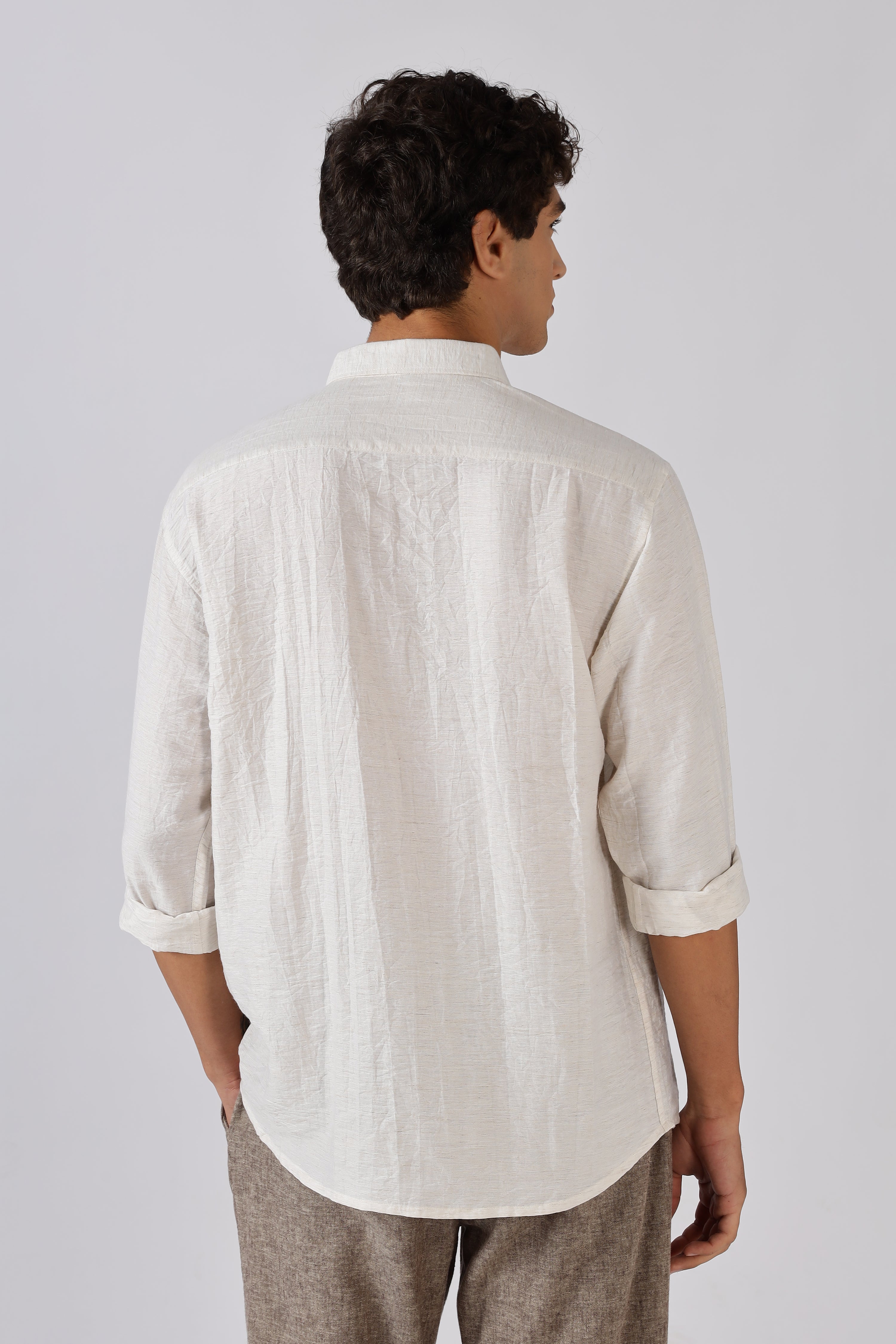 Shoreline Ease Cotton-Linen Shirt