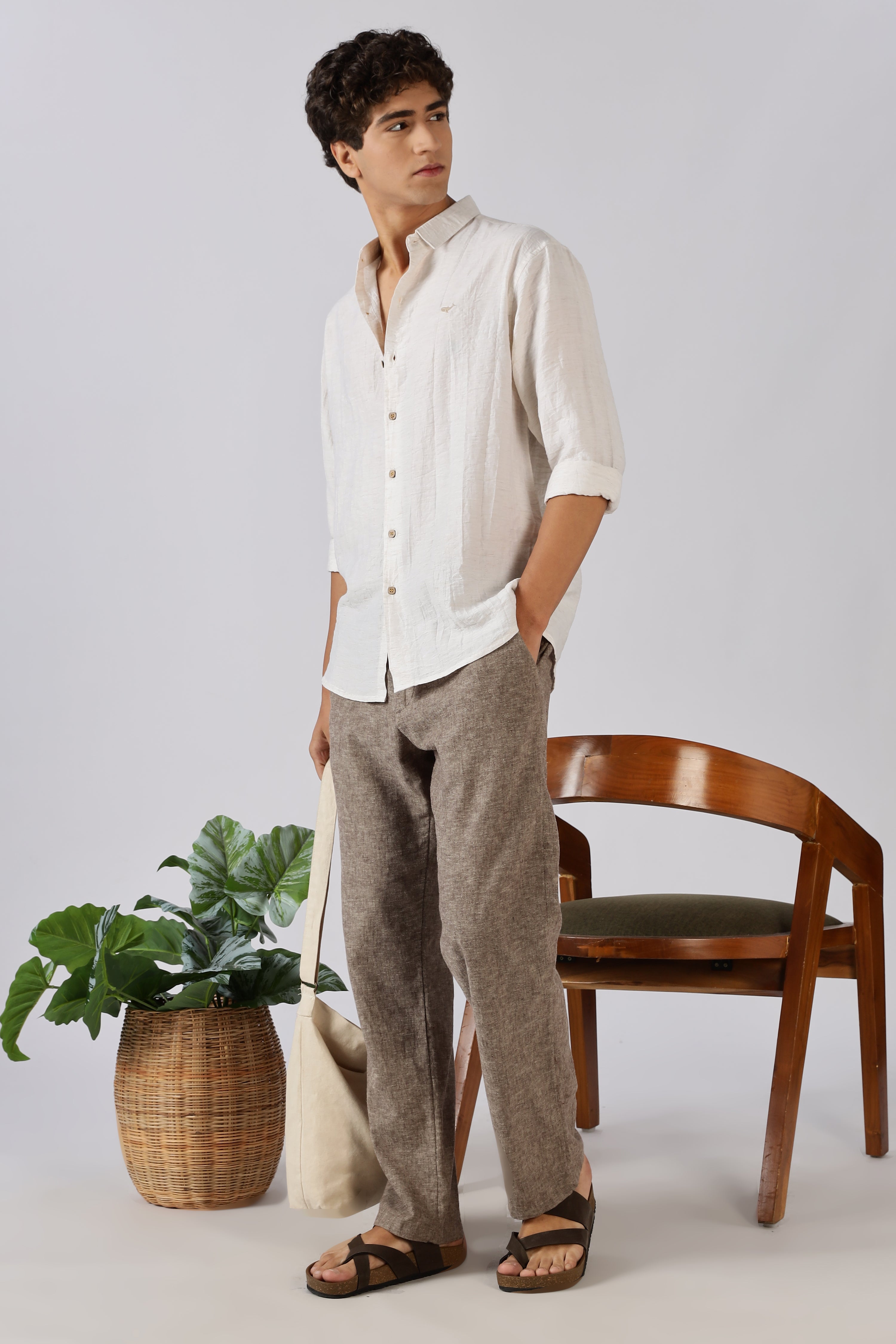 Shoreline Ease Cotton-Linen Shirt