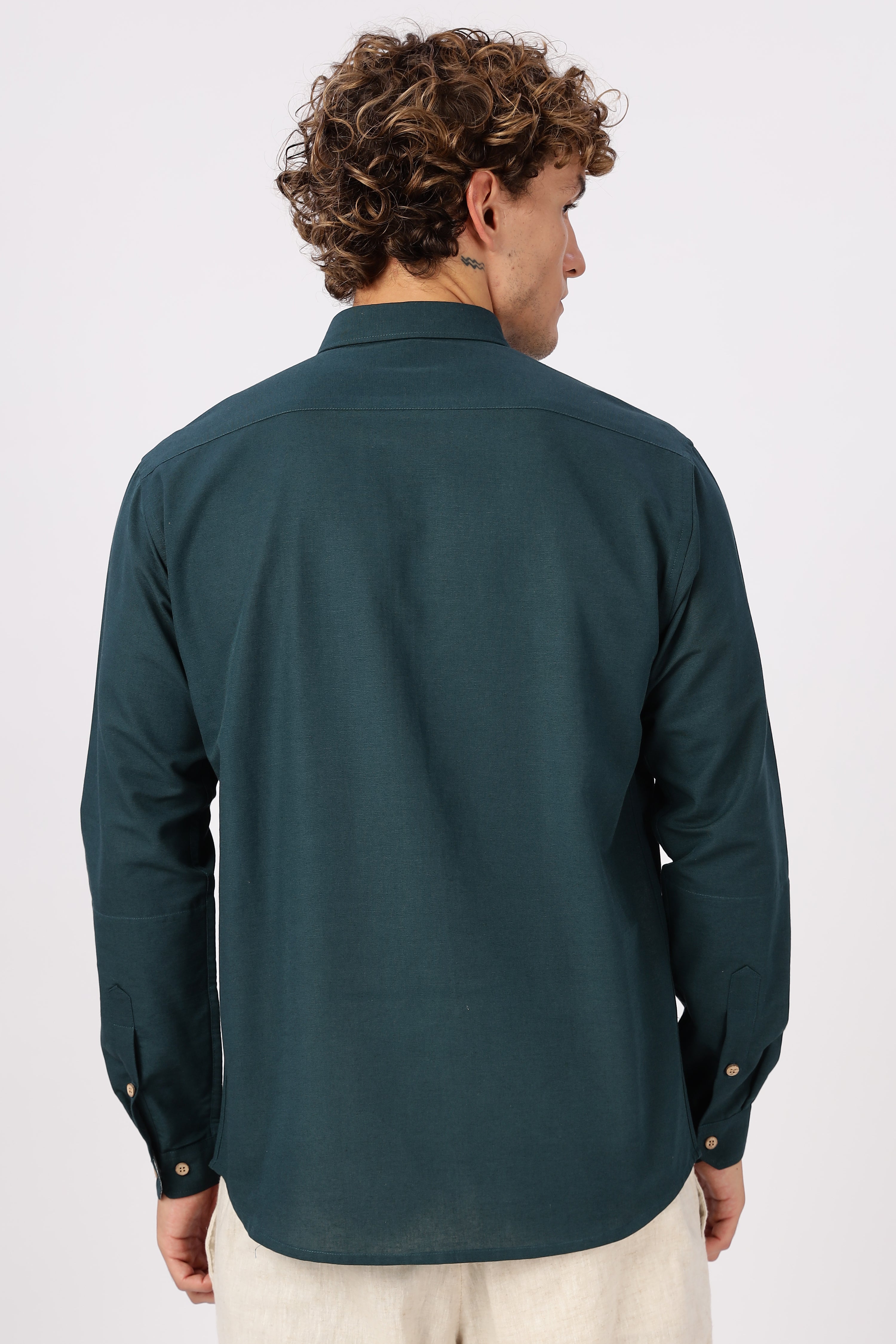 Roman Colosseum Vista Embroidered Shirt