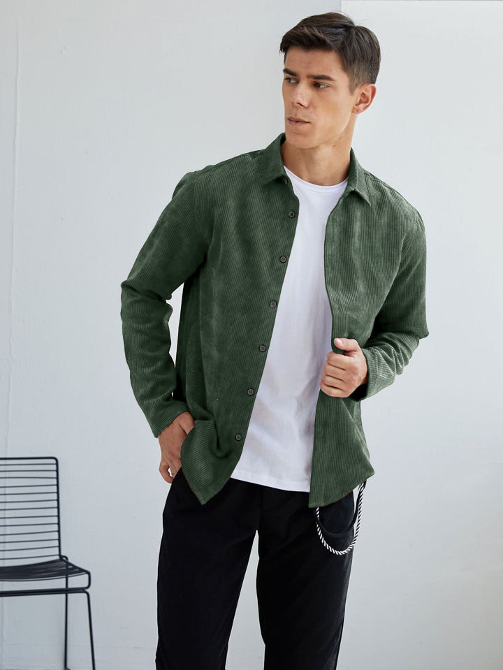 Forrest Fir Cotton Corduroys Shirt