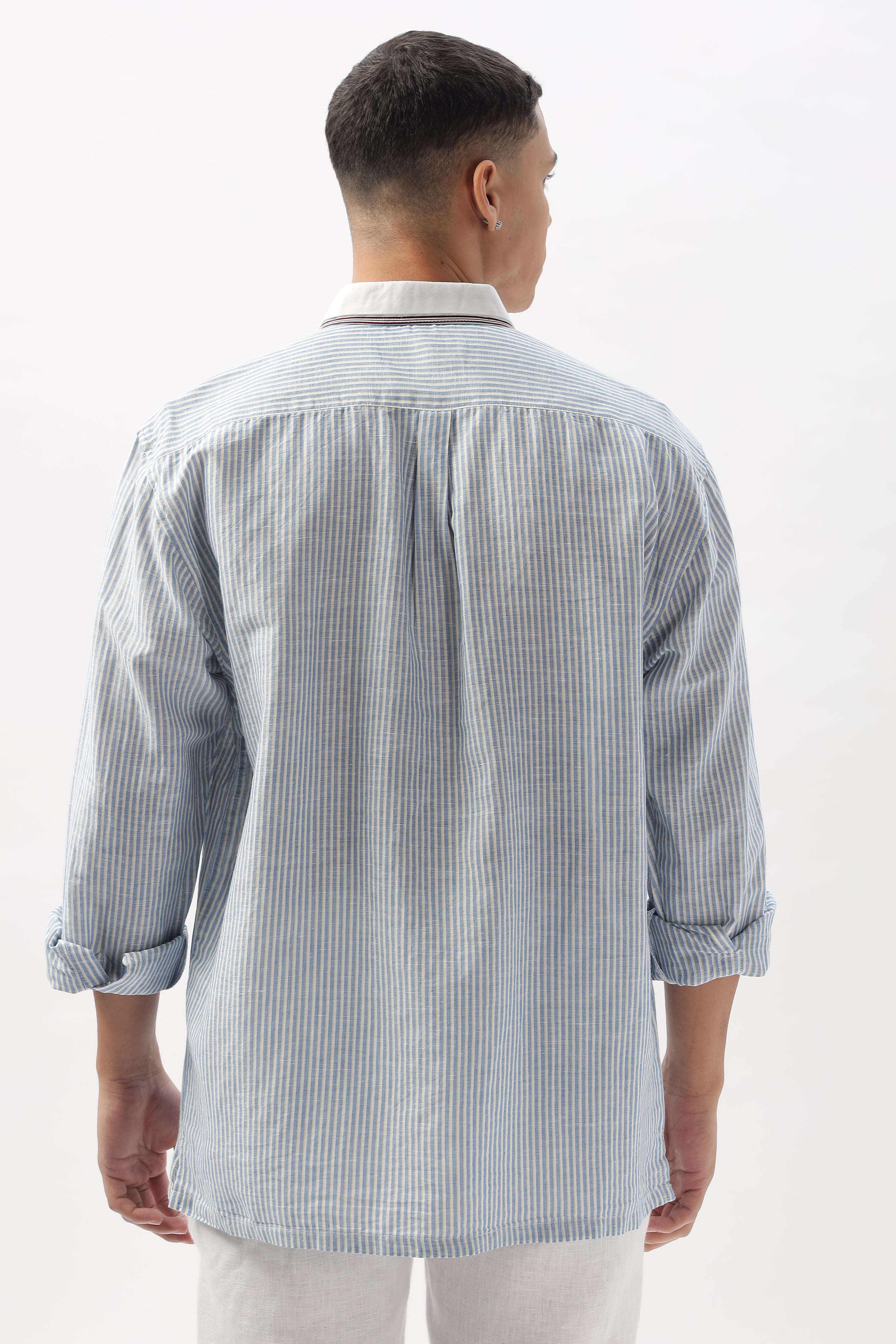 Nouveau Riche Stripes 100% Cotton Shirt