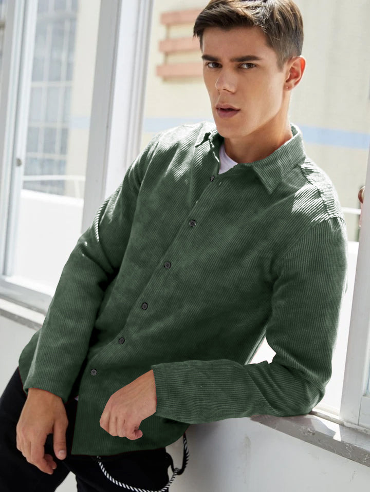 Forrest Fir Cotton Corduroys Shirt