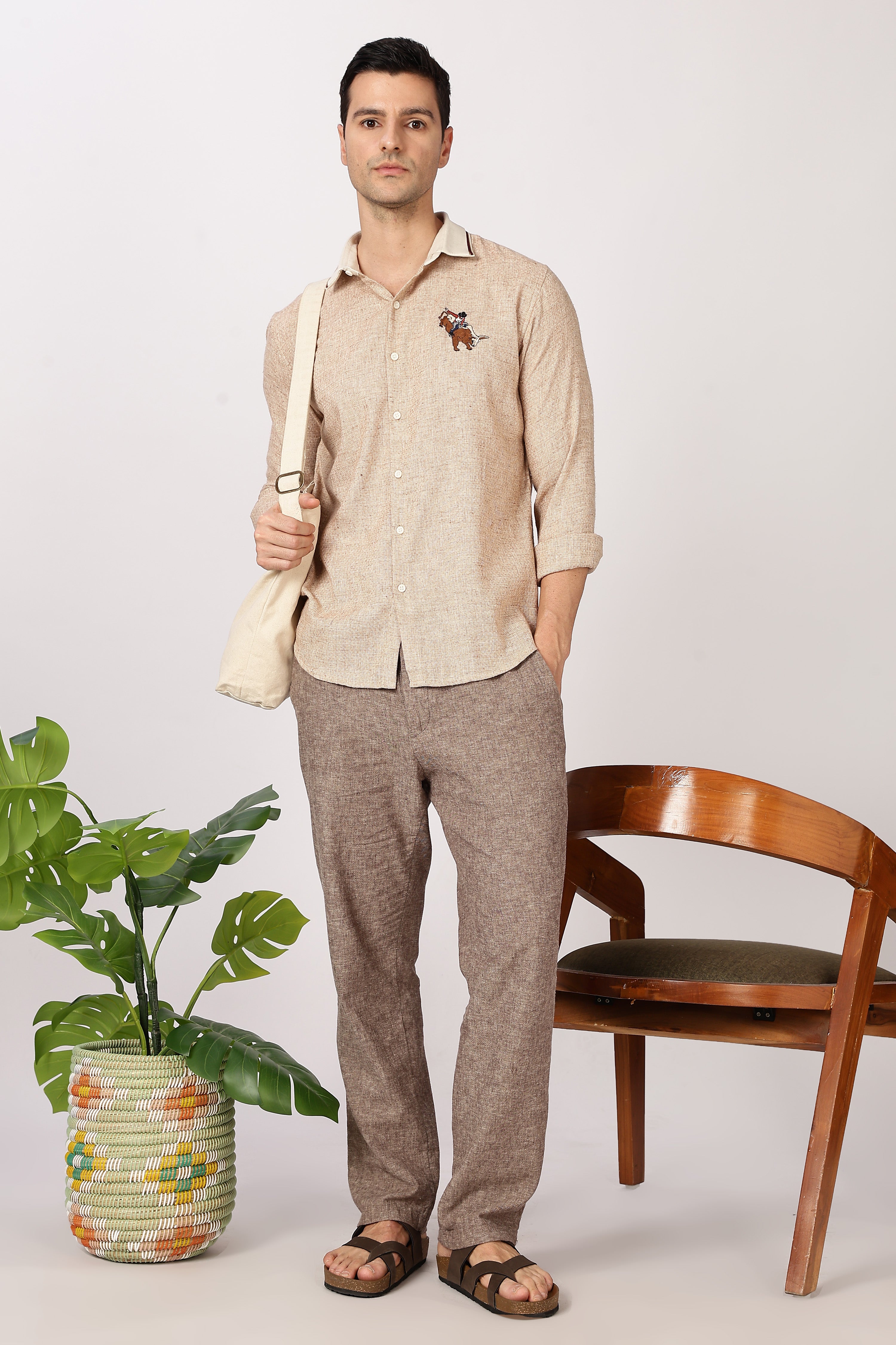 Rodeo Frontier Embroidered Cotton Shirt