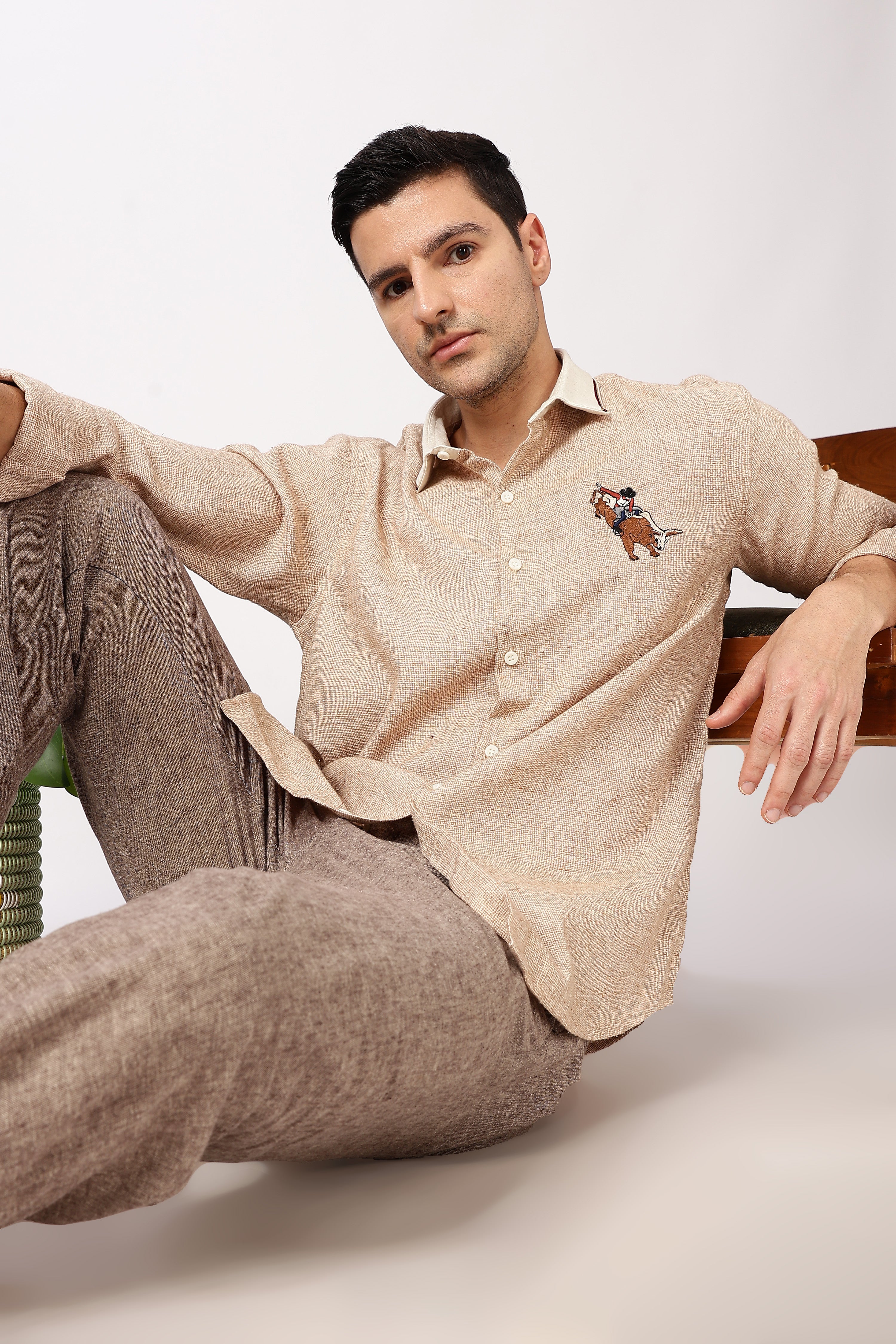 Rodeo Frontier Embroidered Cotton Shirt