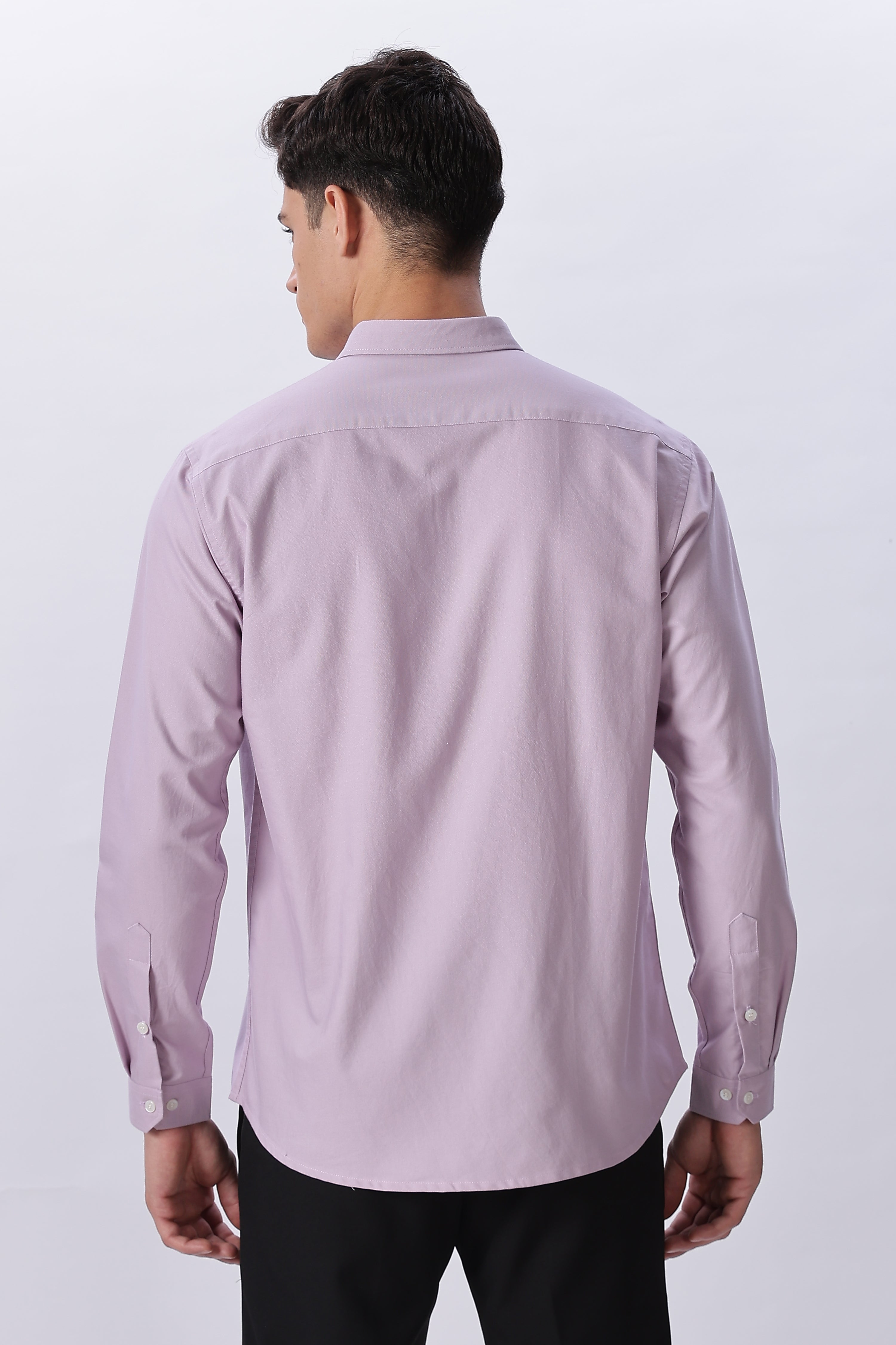 Lagos Lilac Pre-washed Oxford Shirt