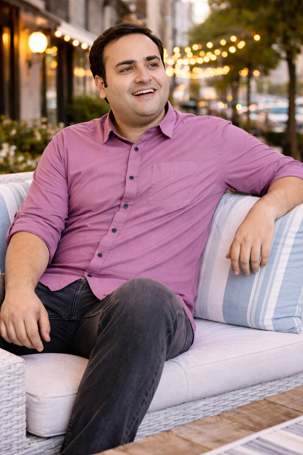 Rosewood Cotton Regular Fit Pink Essential Shirt