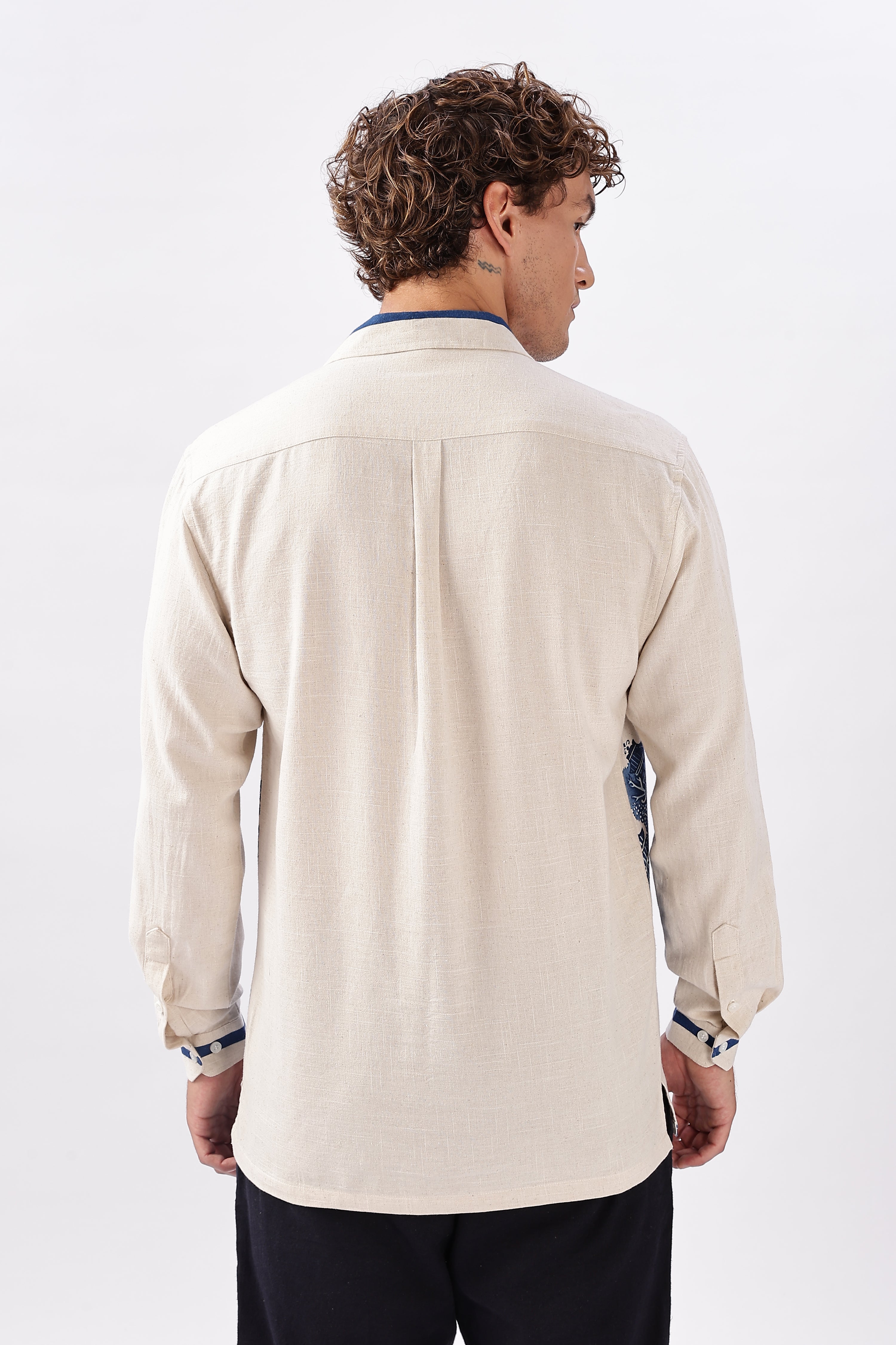 Somewhere Between Kyoto & Kochi Printed Shirt