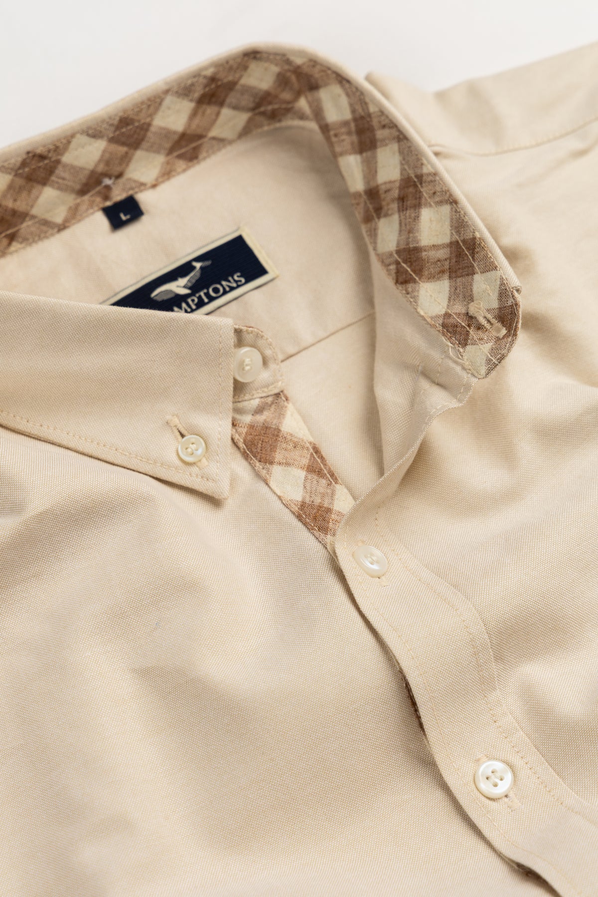 Everyday Tailored Oxford- Broad Collar Button Placket Shirt