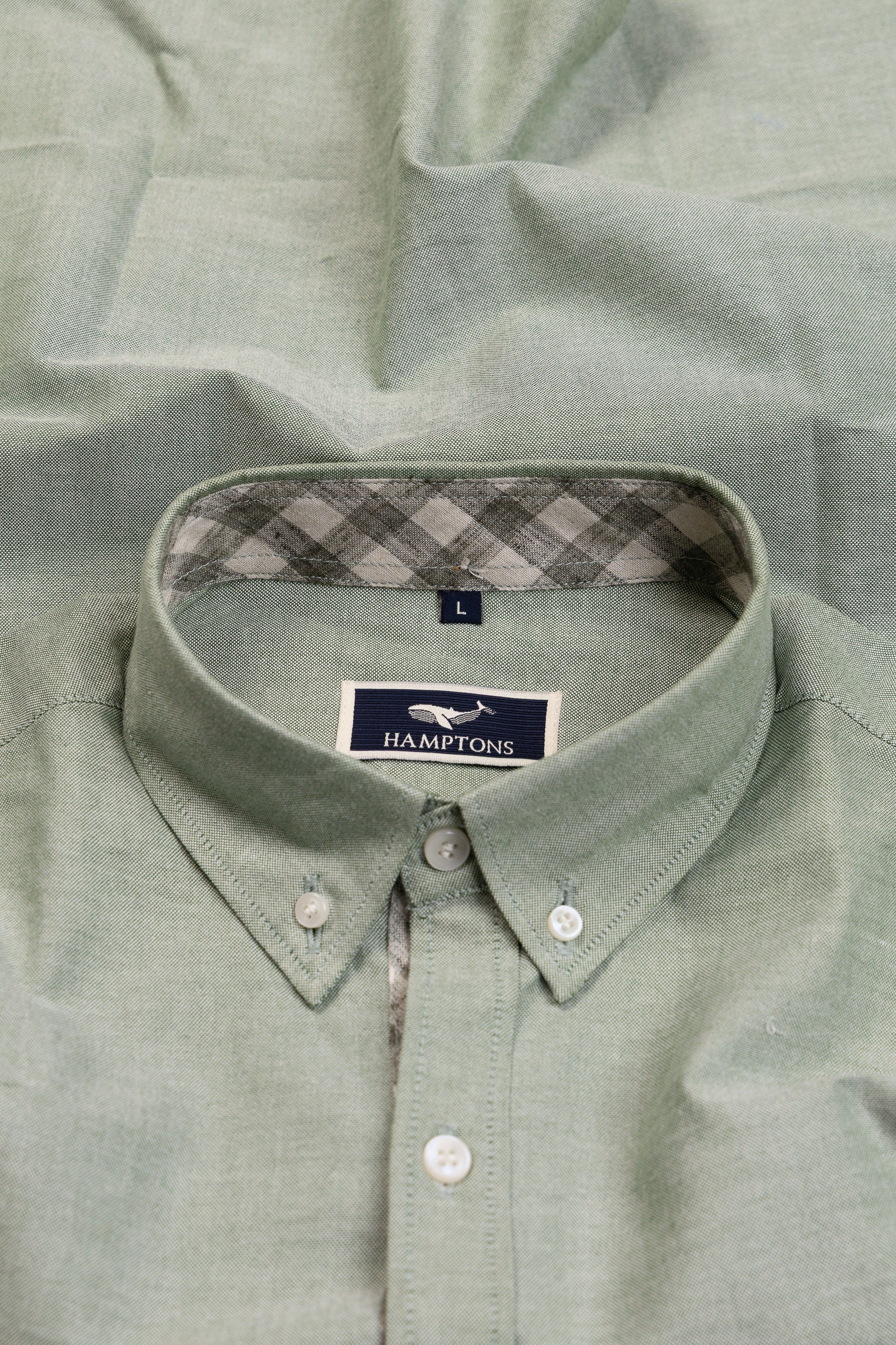 Everyday Tailored Oxford- Broad Collar Button Placket Shirt