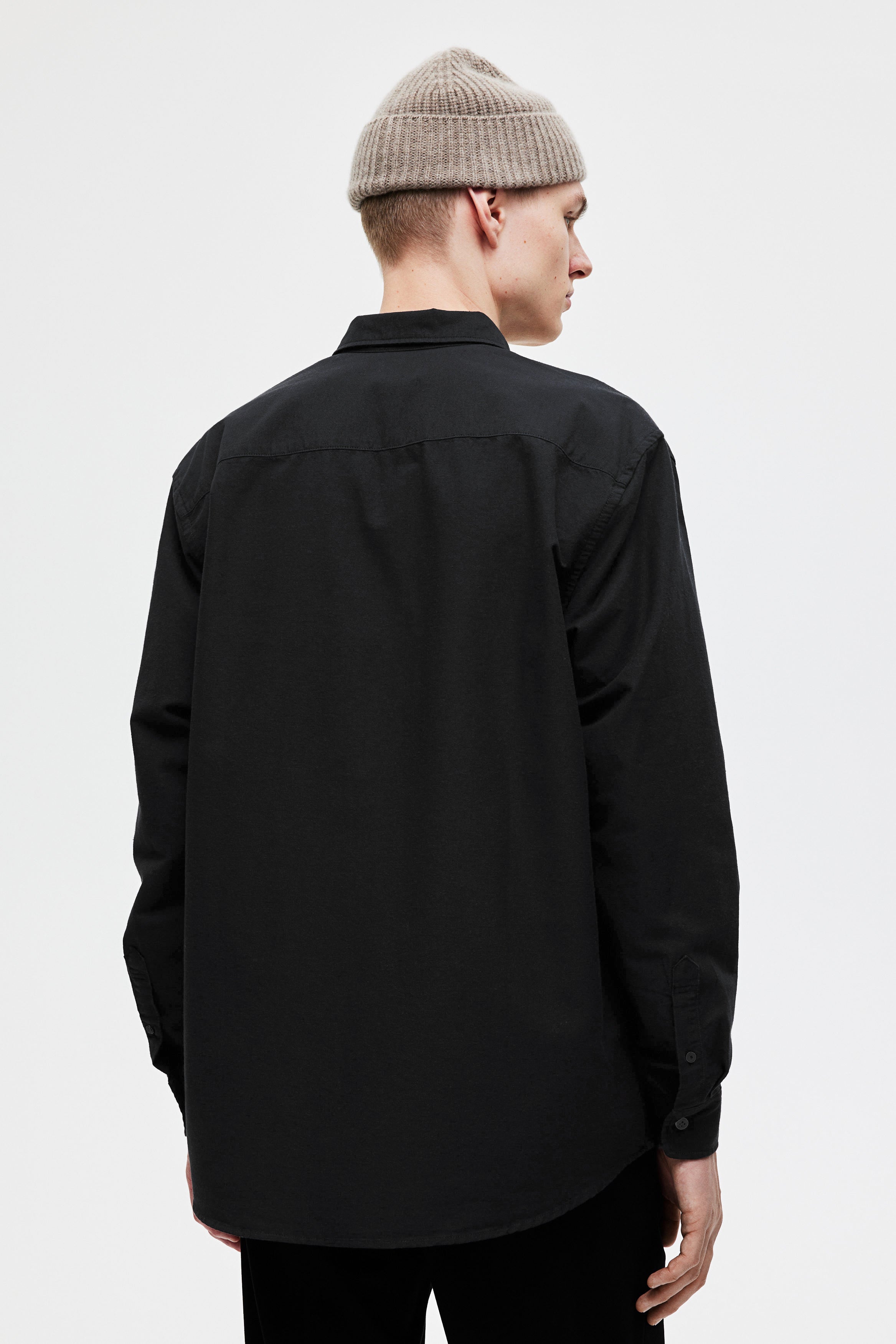 Classic Essential 100% Cotton Embroidery Shirt
