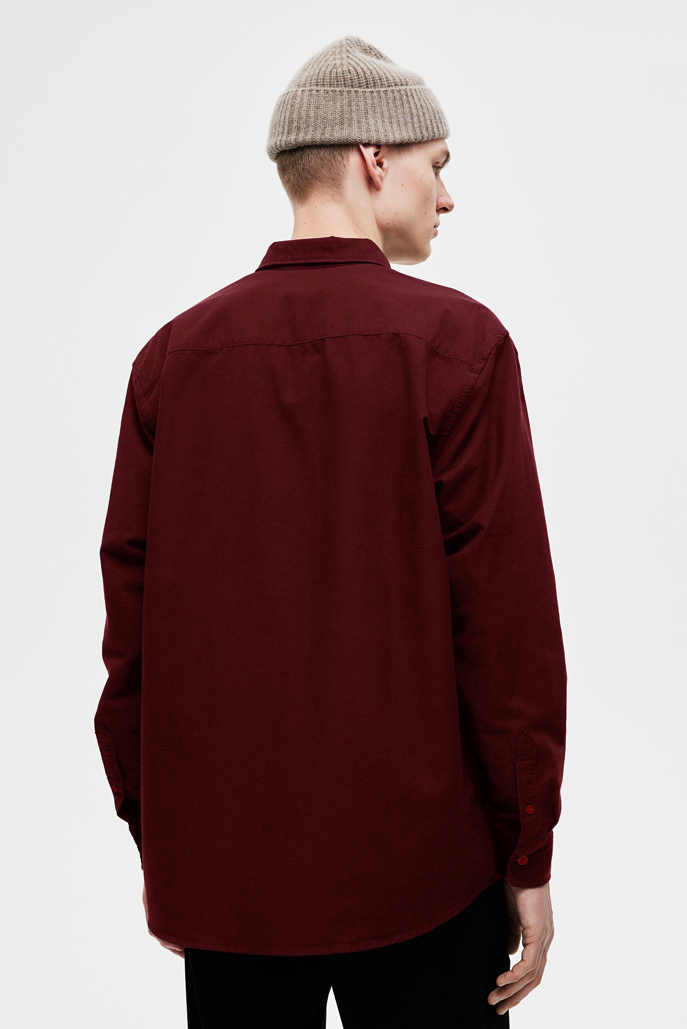 Classic Essential 100% Cotton Embroidery Shirt