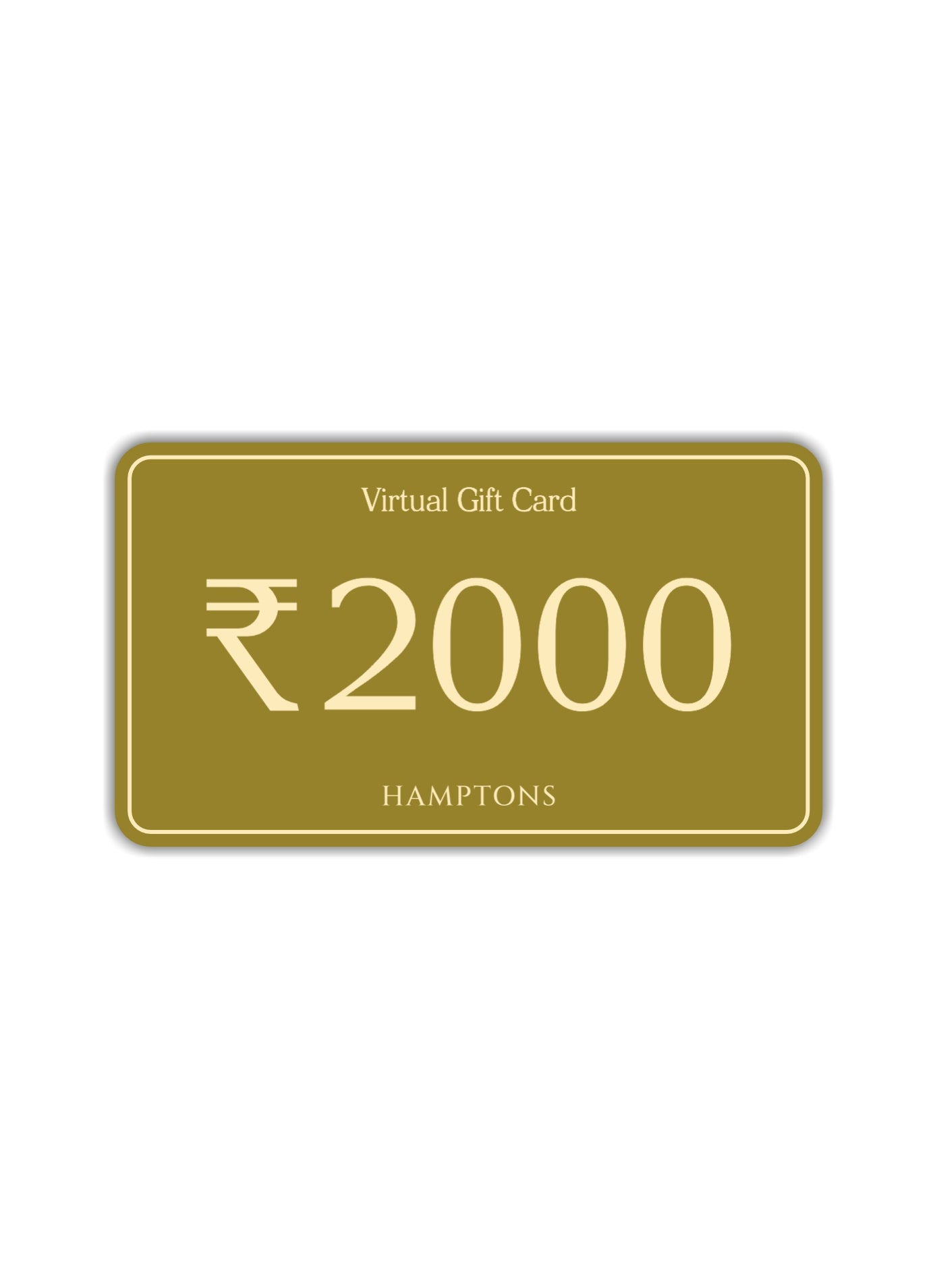 ₹ 2000 Digital Gift Card