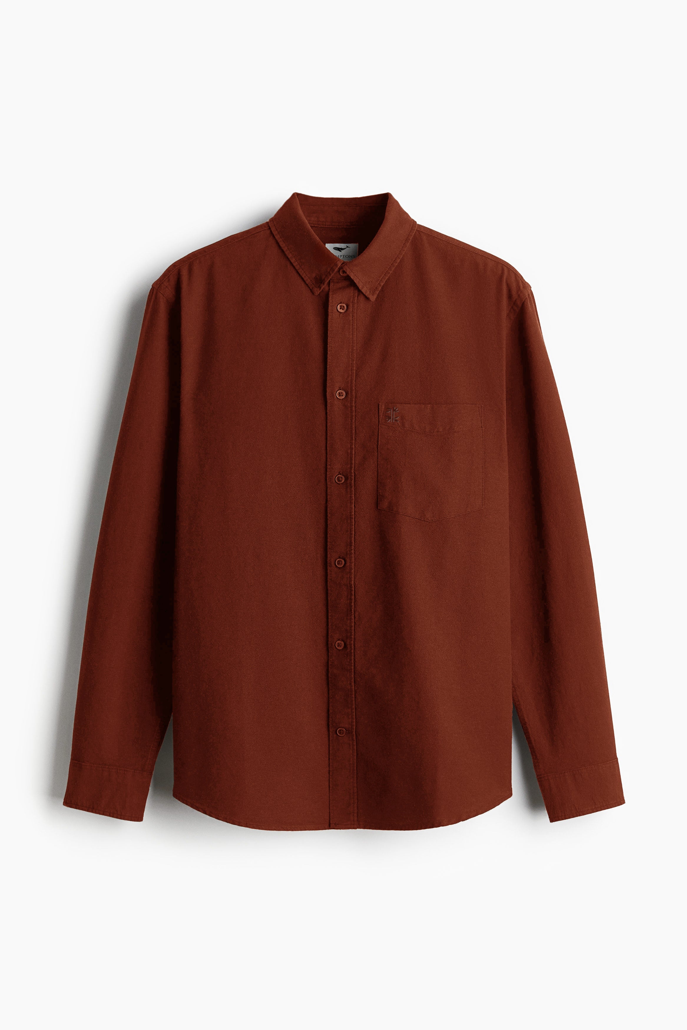Classic Essential 100% Cotton Embroidery Shirt