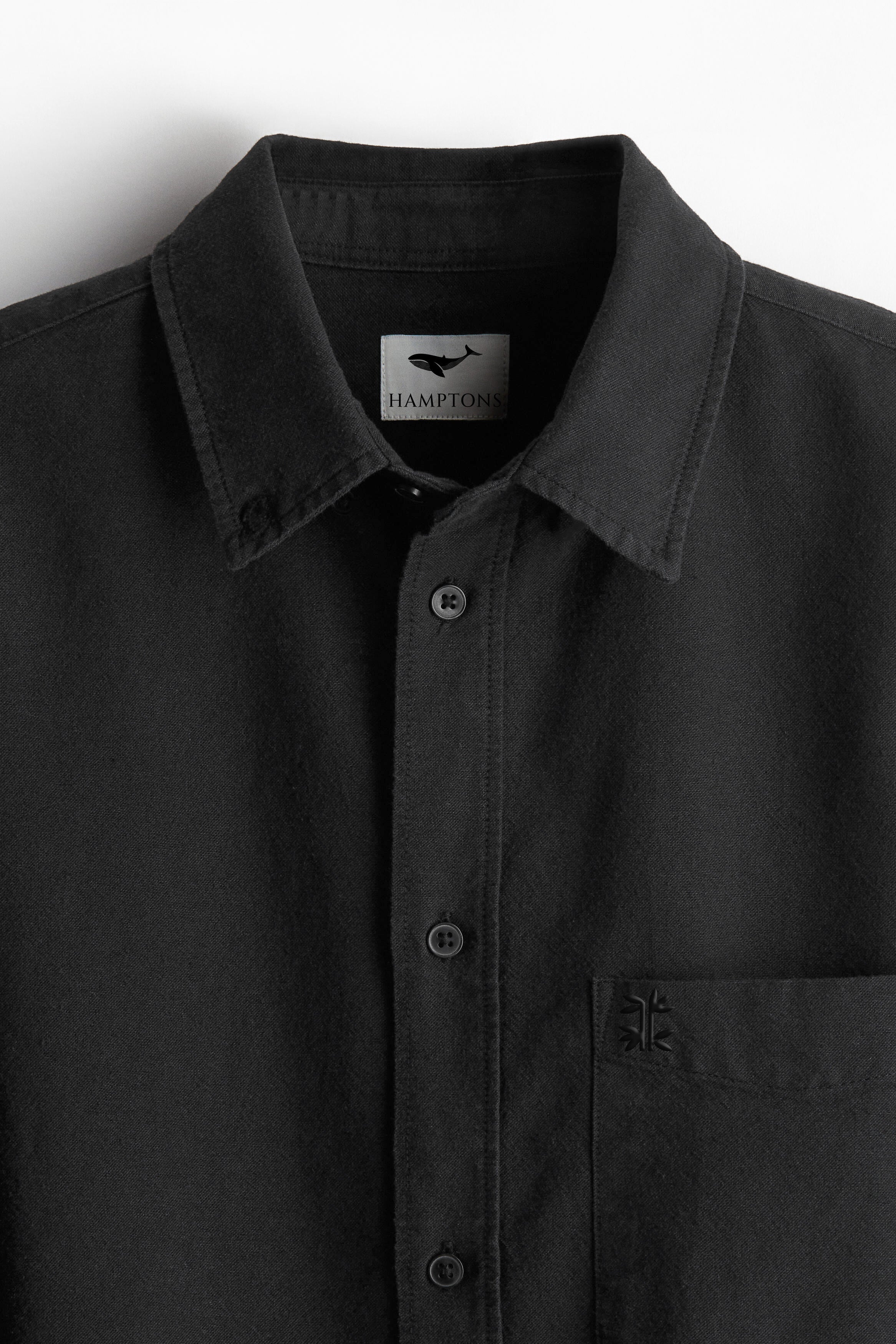 Classic Essential 100% Cotton Embroidery Shirt