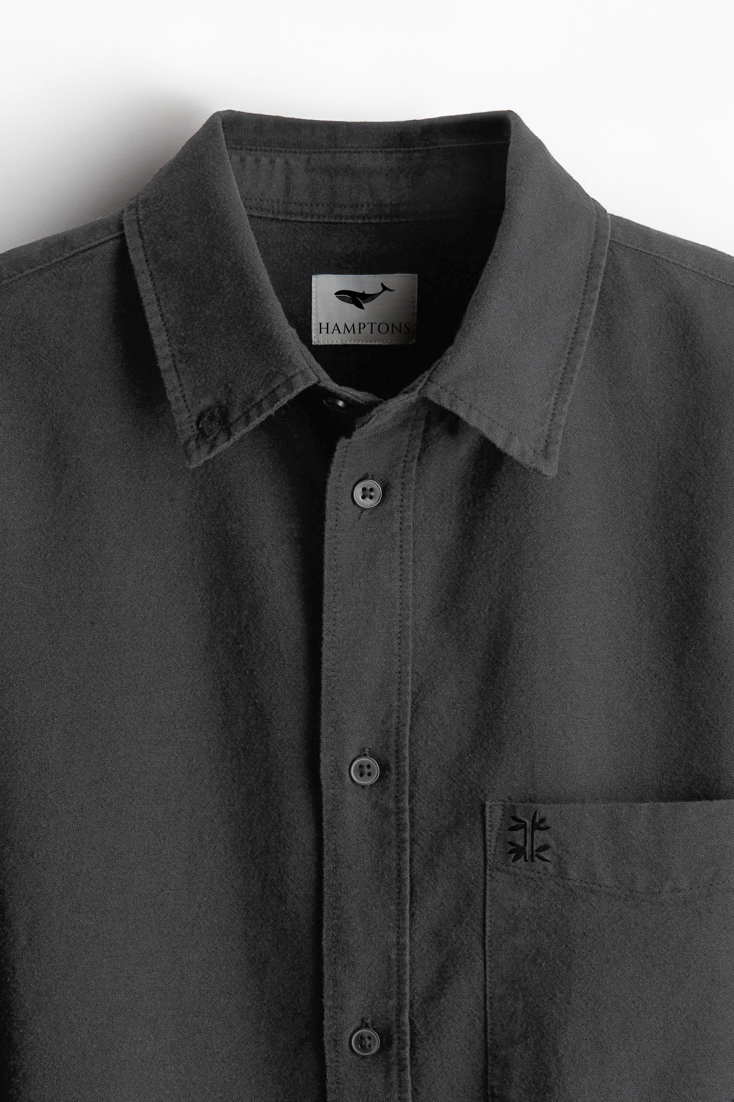 Classic Essential 100% Cotton Embroidery Shirt