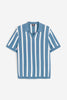 Morning Blue Stripes Old Money Polos