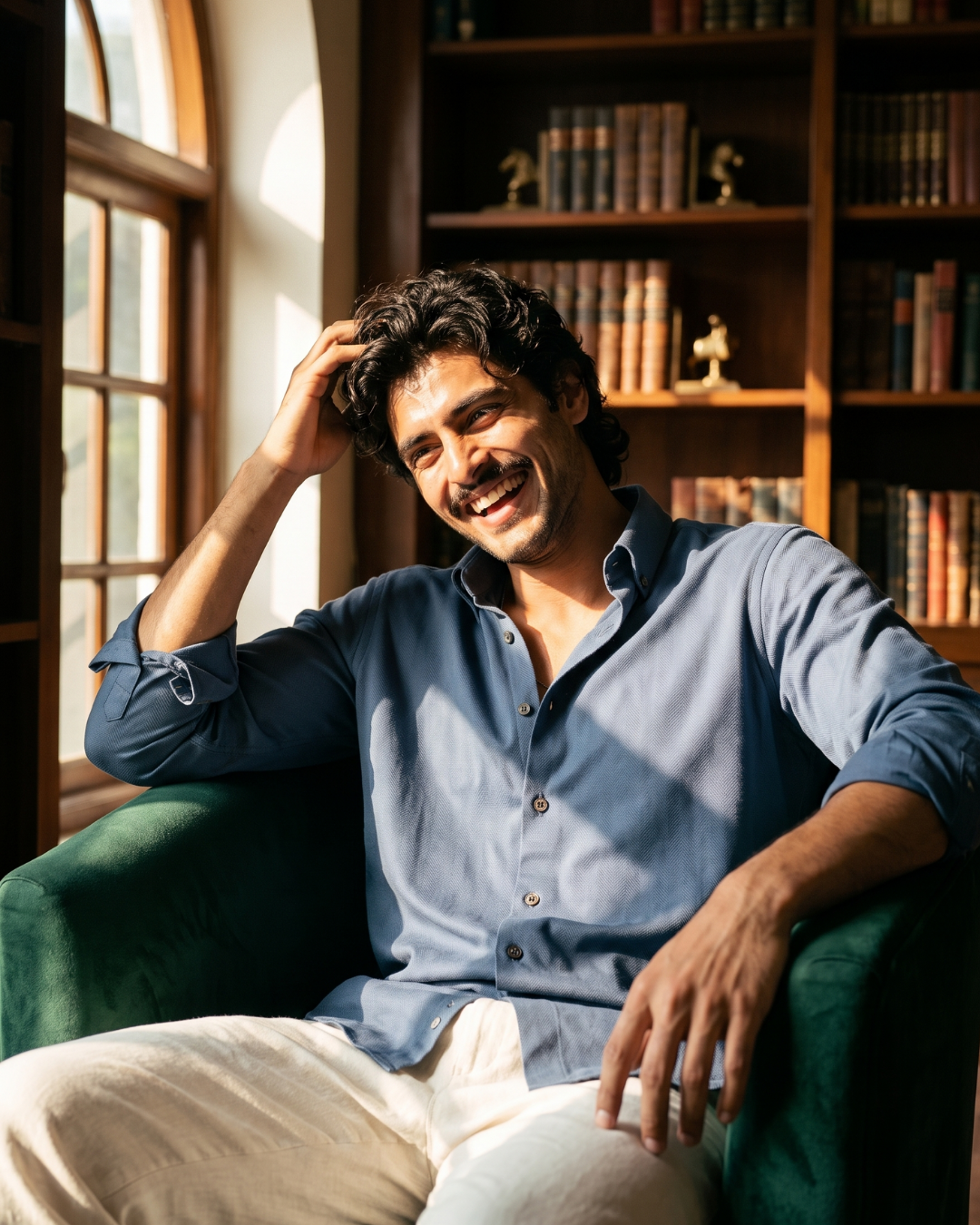 Bamboo Cotton- Button-Down Collar Shirt
