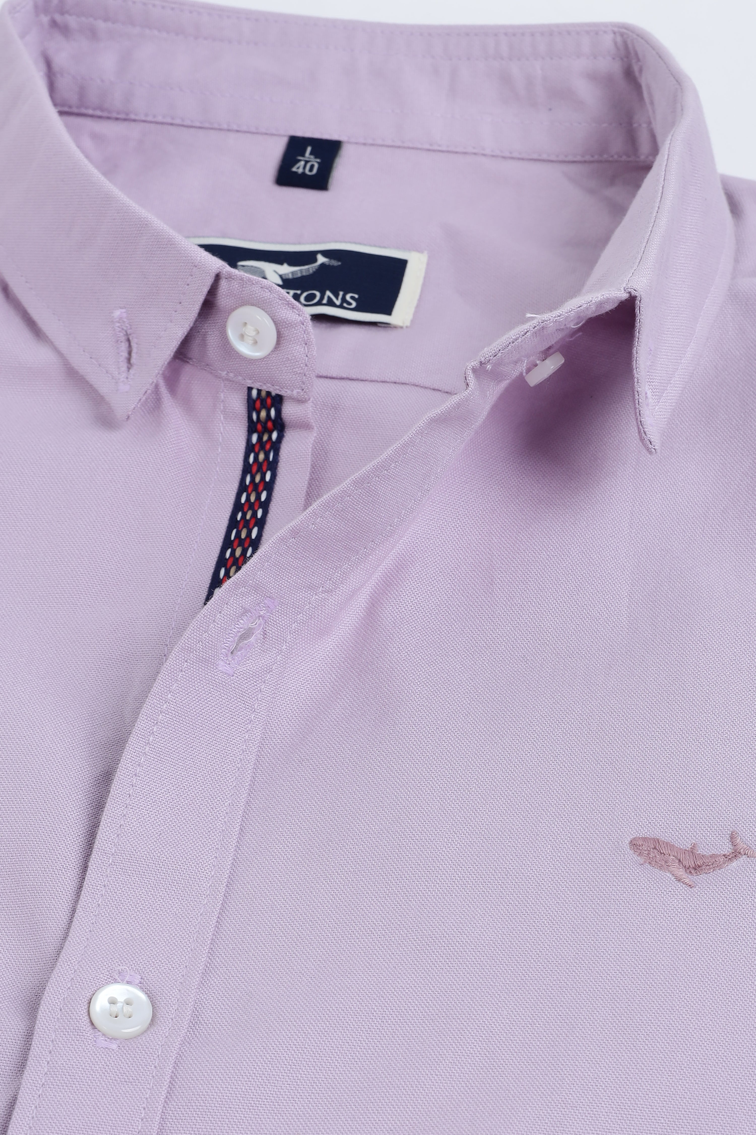 Lagos Lilac  Pre-washed Oxford Shirt