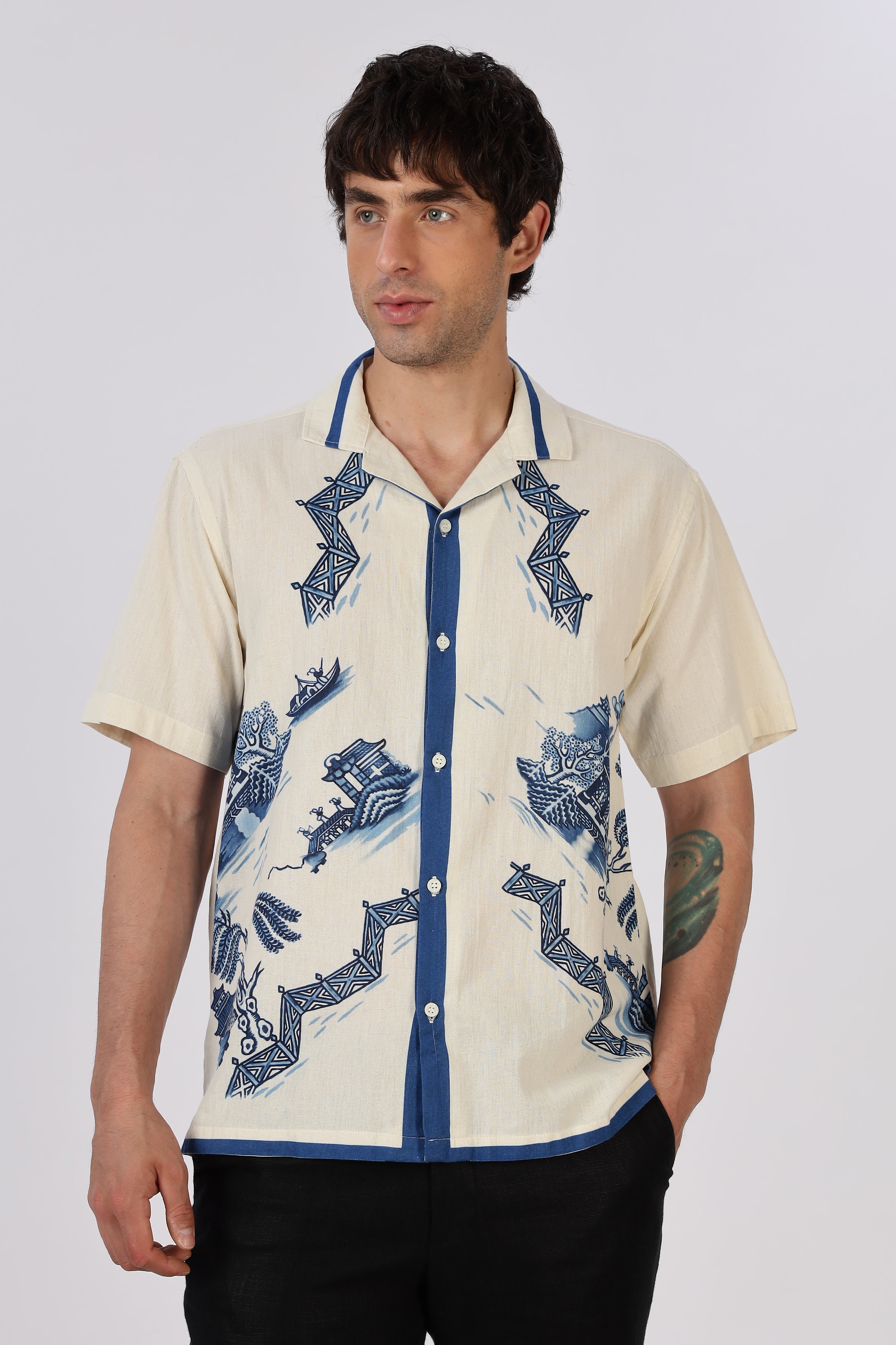 Tideway Tales Cuban Collar Shirt