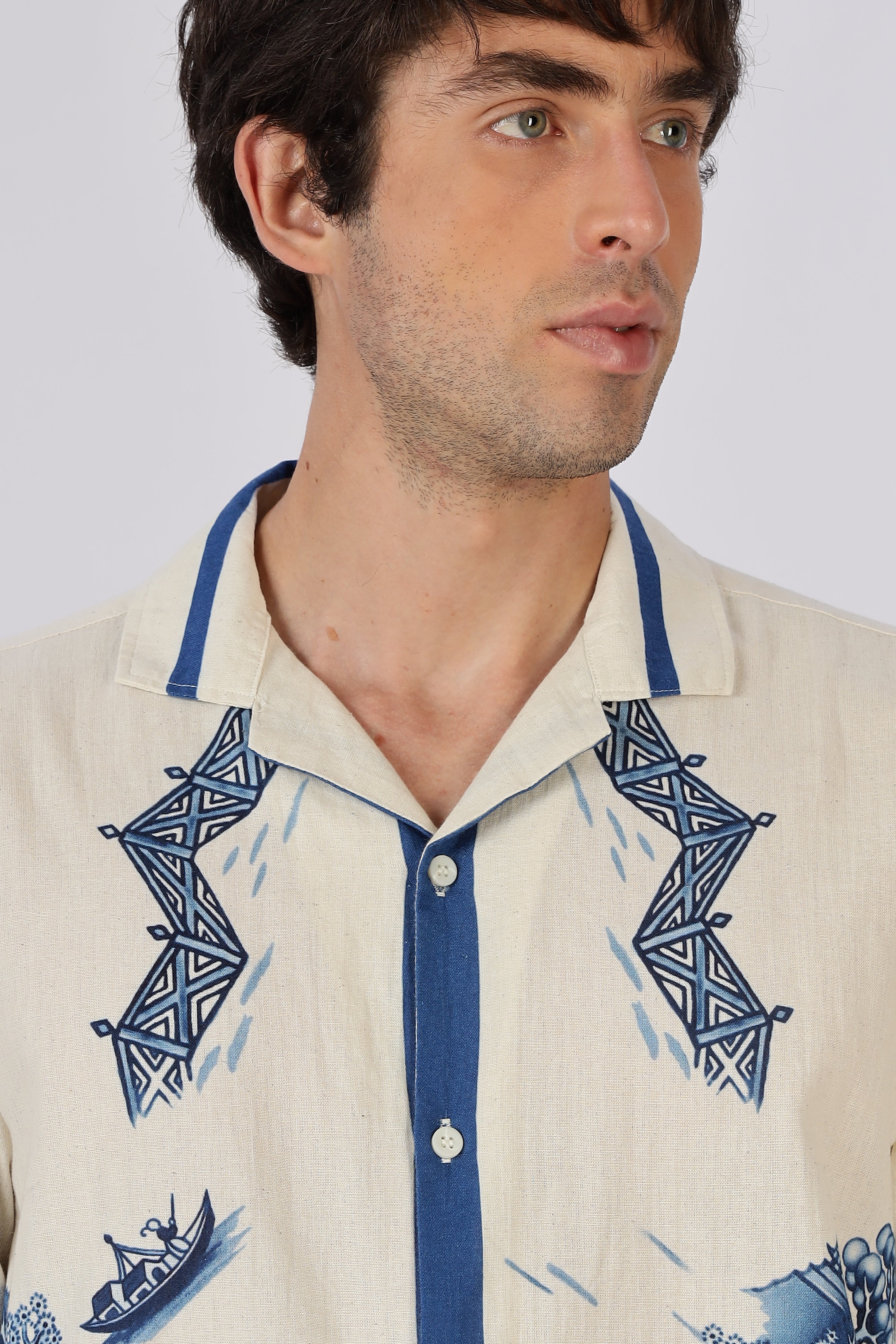 Tideway Tales Cuban Collar Shirt