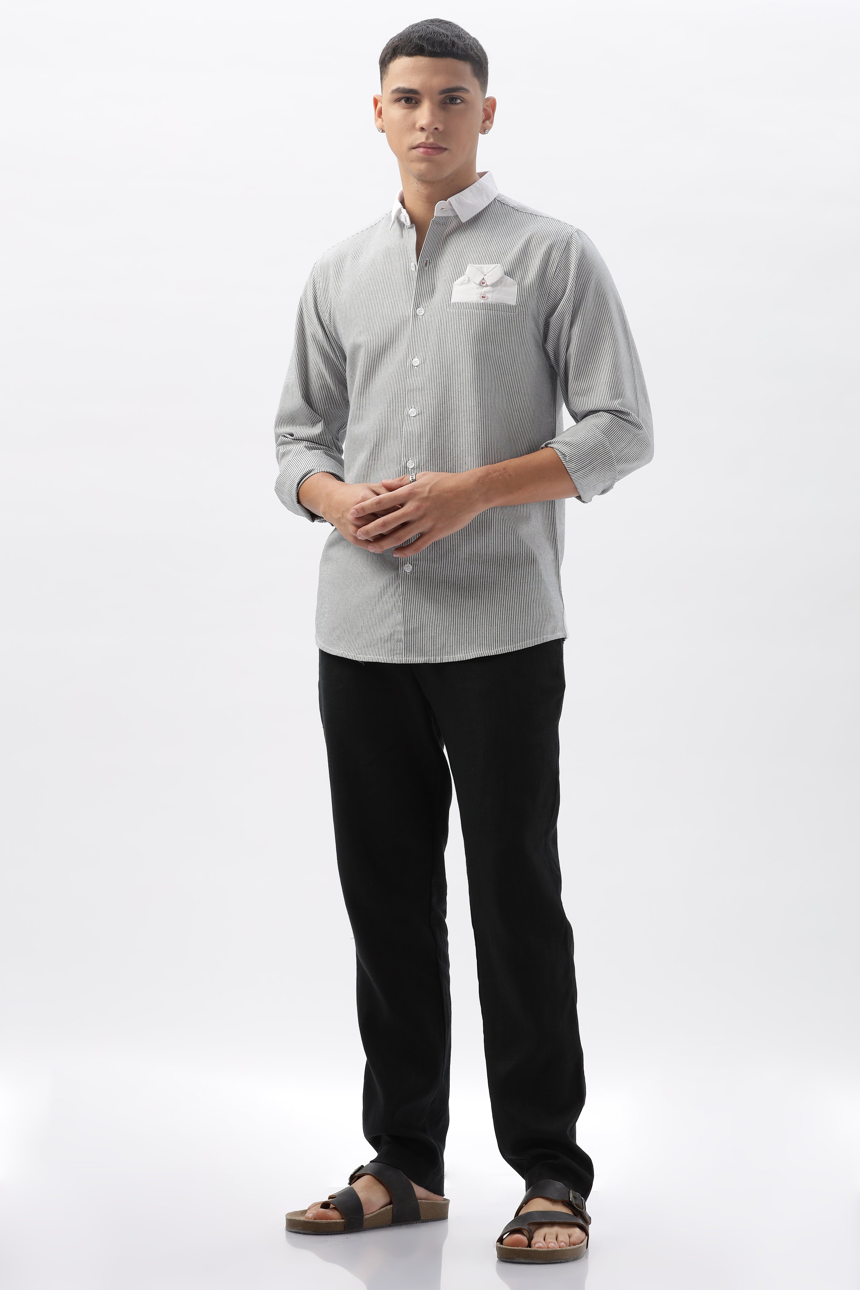 Shirtified Pocket Couture Statement Shirt