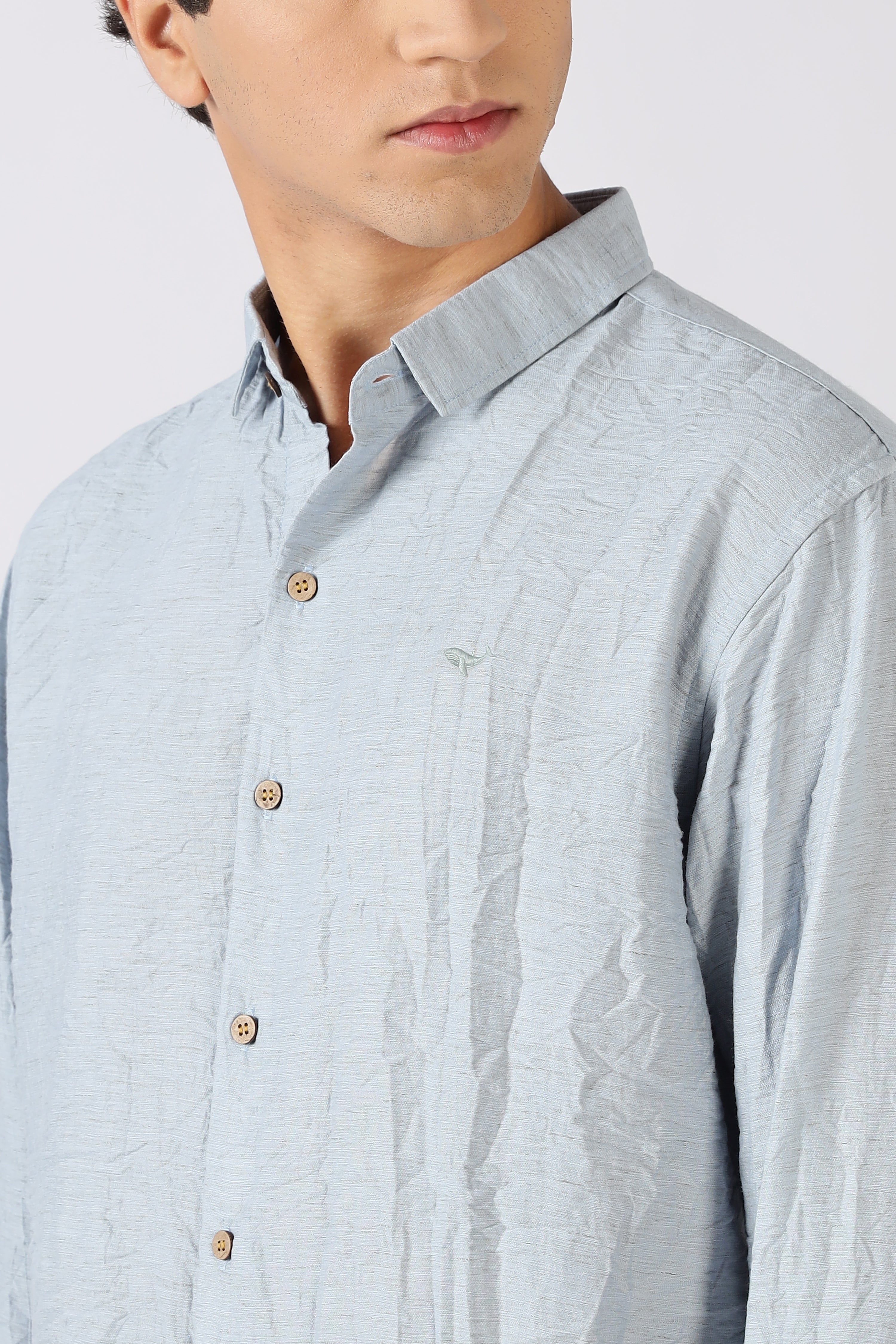 Sky Drift Cotton Shirt