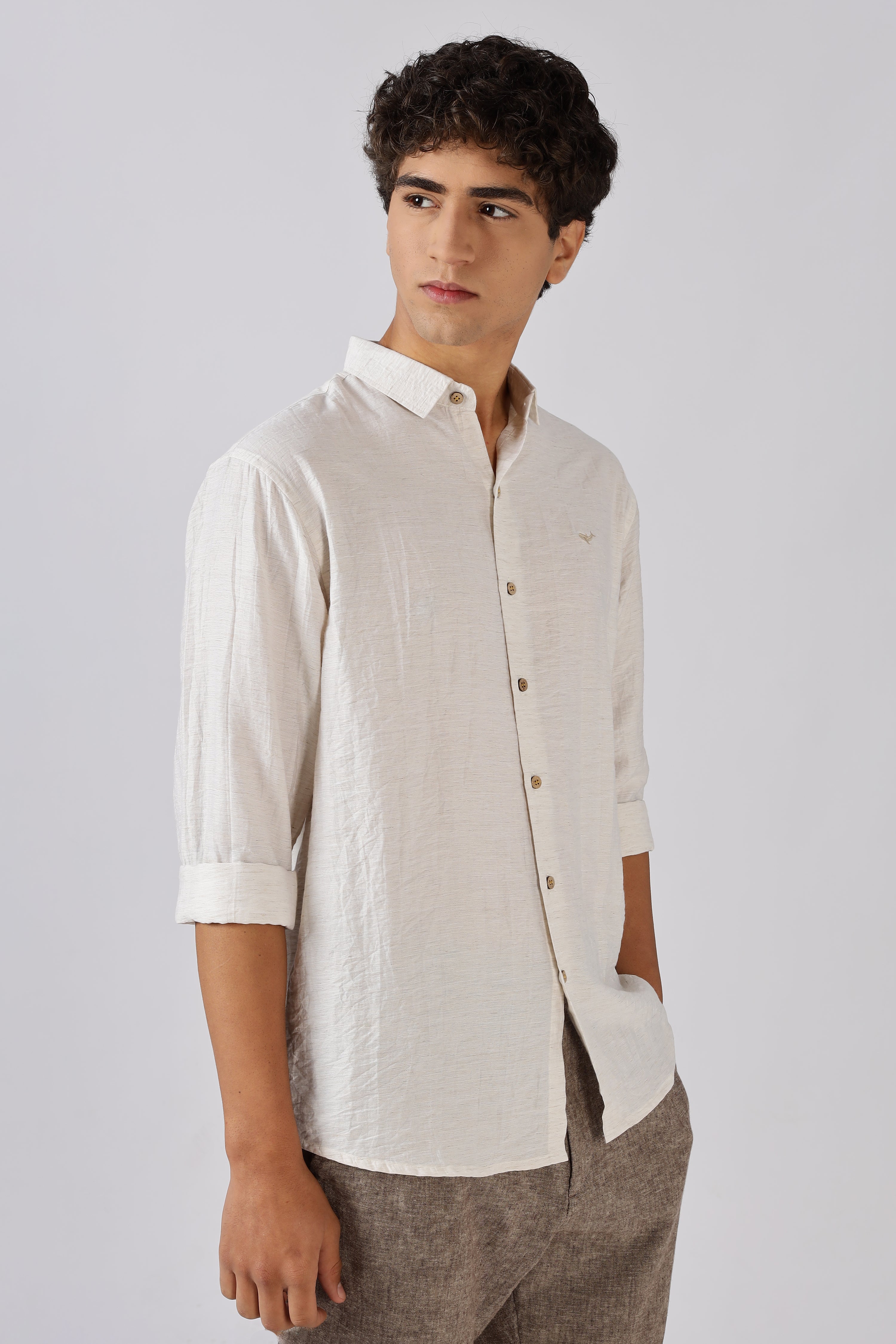 Shoreline Ease Cotton-Linen Shirt
