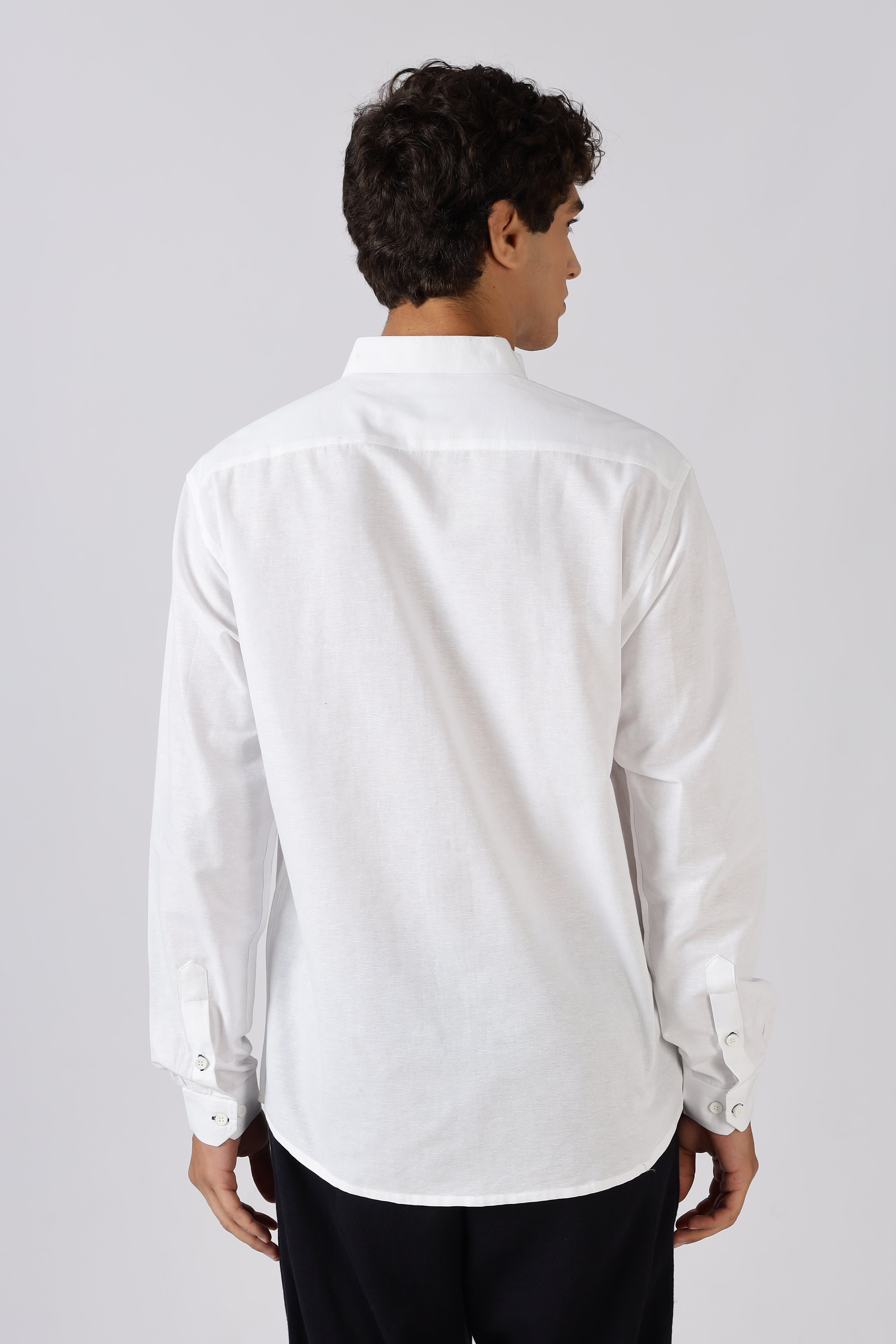 Overserved Embroidered 100% Cotton Shirt