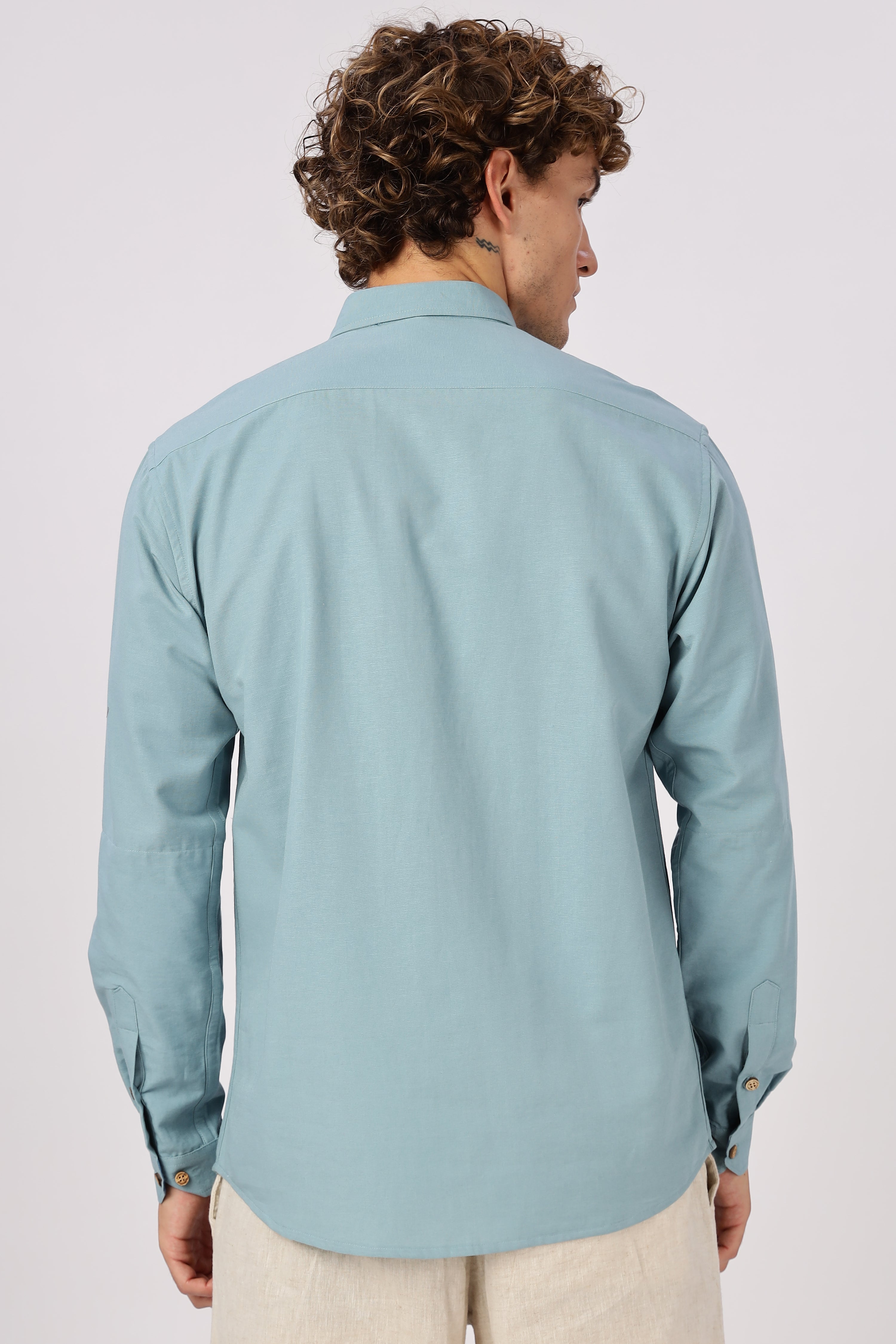 Wildscape Sunset Monkey Vista Cotton Shirt