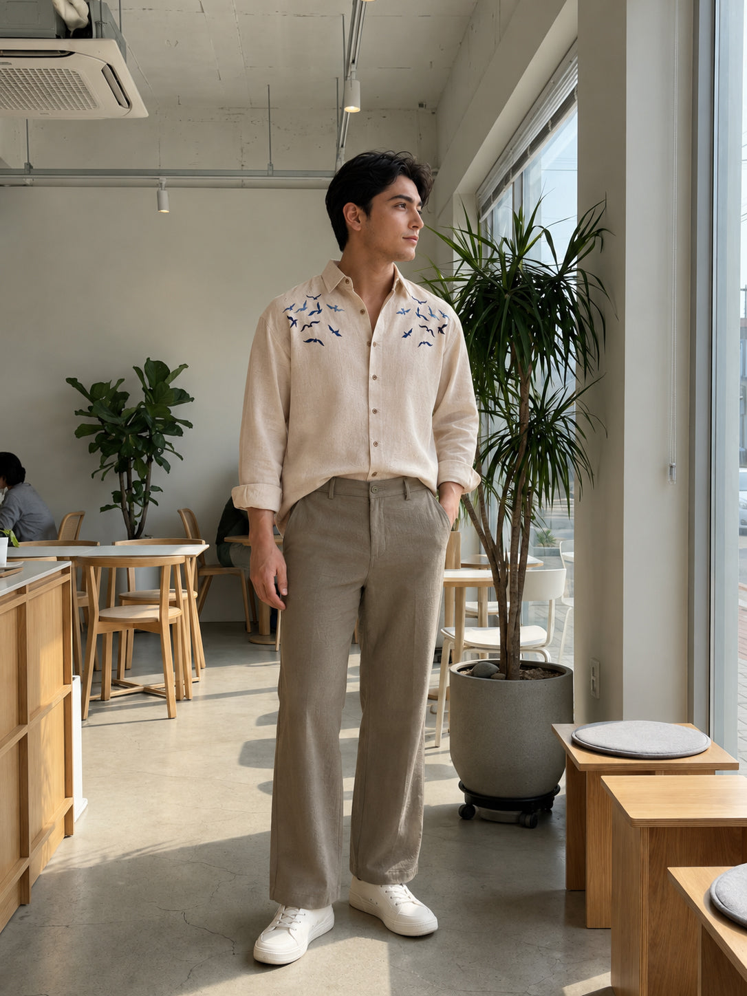 Birds of heaven 100% Cotton Co-ord Set outfit for men