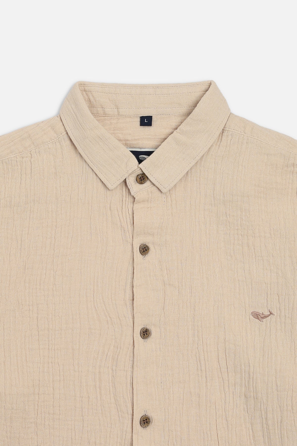 Ajmer Sandstone Double Cloth 100% Cotton Shirt