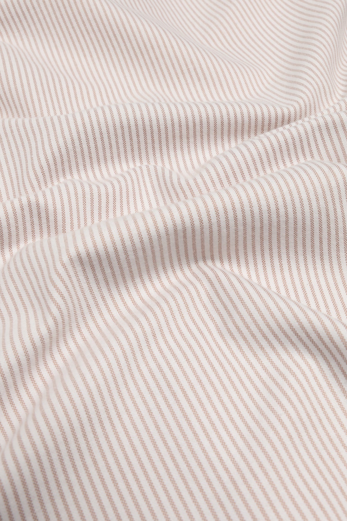 Floral Contrast Pocket Pinstripe Wide Collar Shirt