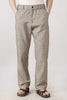 Linen-Style 100% Cotton Straight Fit Brown Textured Pant