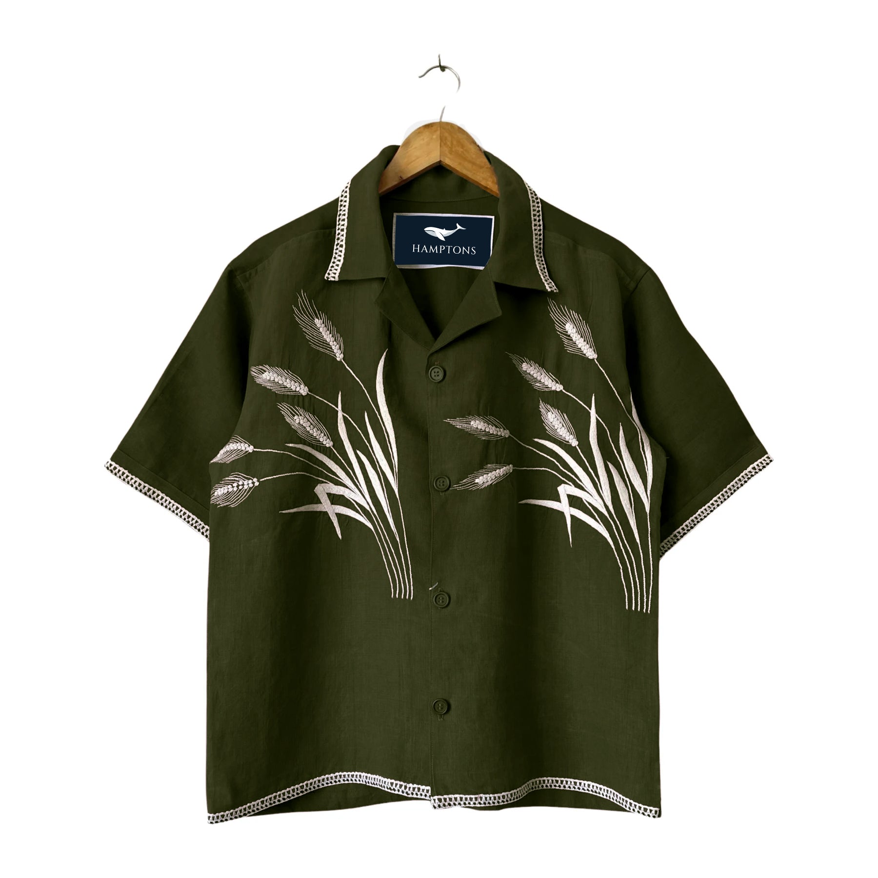 Houston Barley Embroidery Shirt